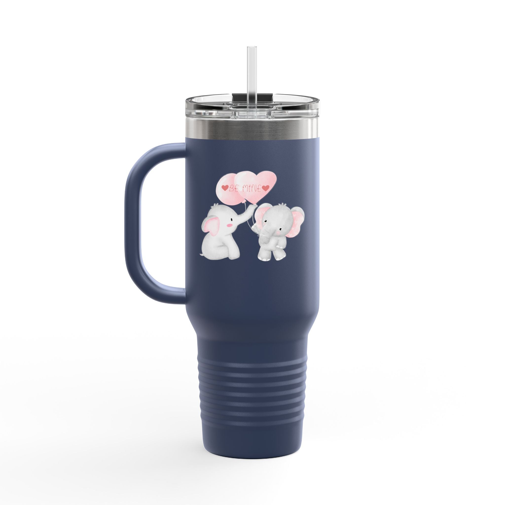 Be Mine Love  Insulated Travel Mug - 40oz - Perfect for Kids & Animal Lovers