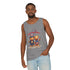 Happy 4th of July Teddy Bear Couple Tank Top