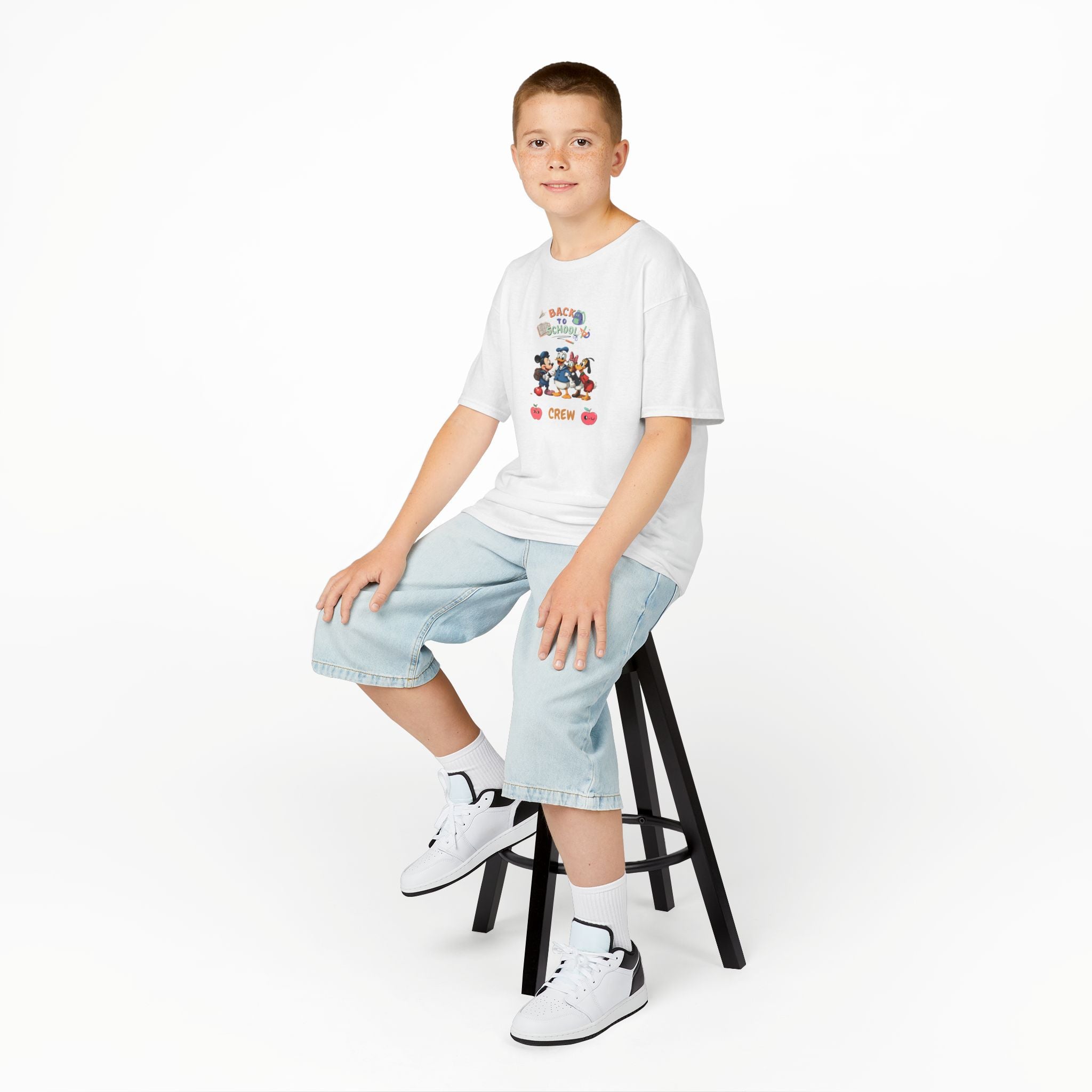 Back to School Crew Kids Heavy Cotton Tee