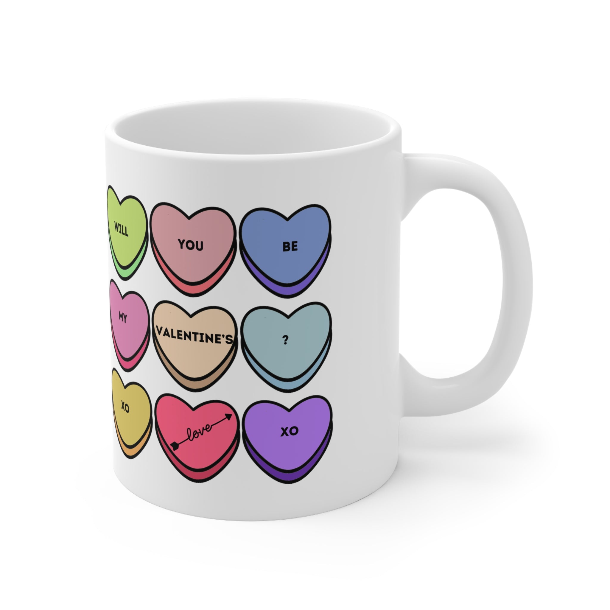 Will You Be My Valentine? Ceramic Mug 11oz