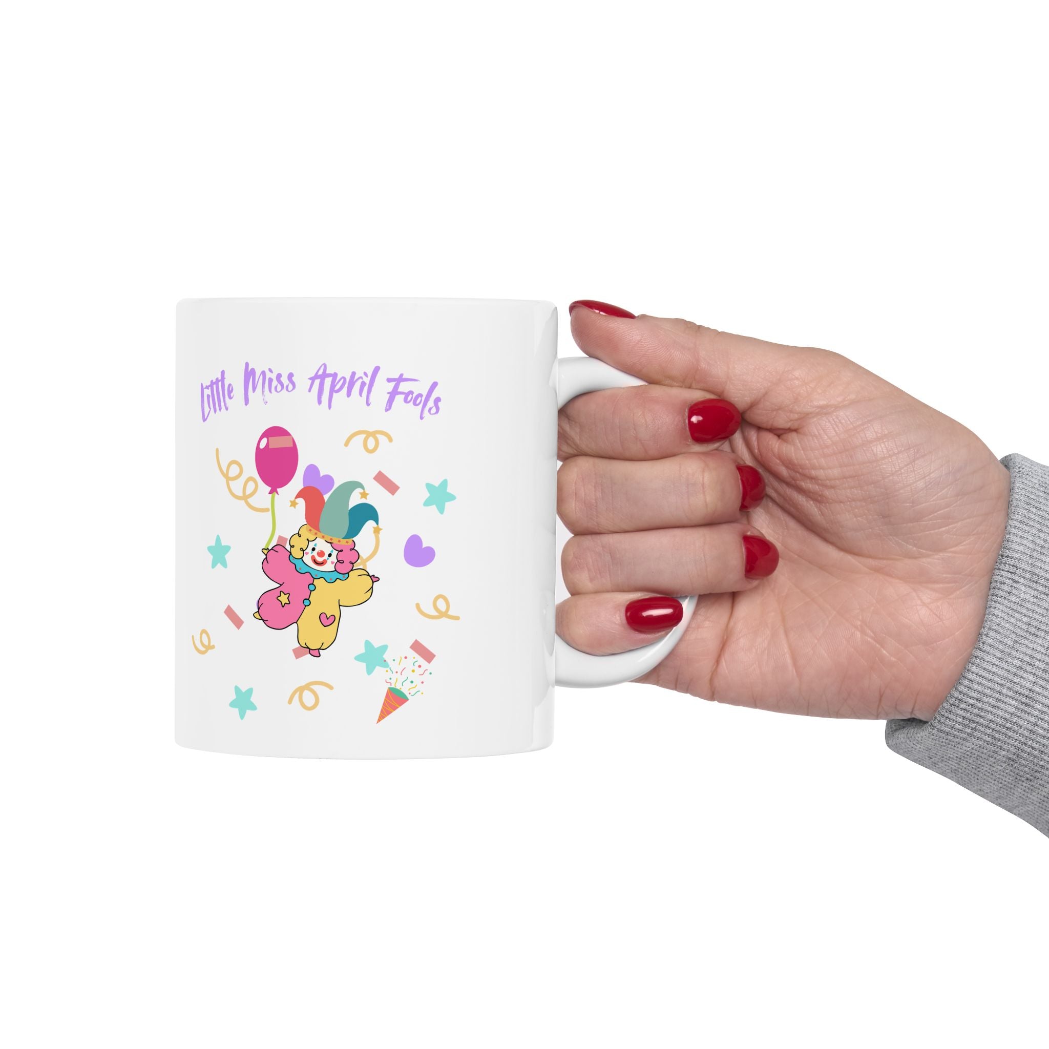 Miss Little April Fool's Day Mug