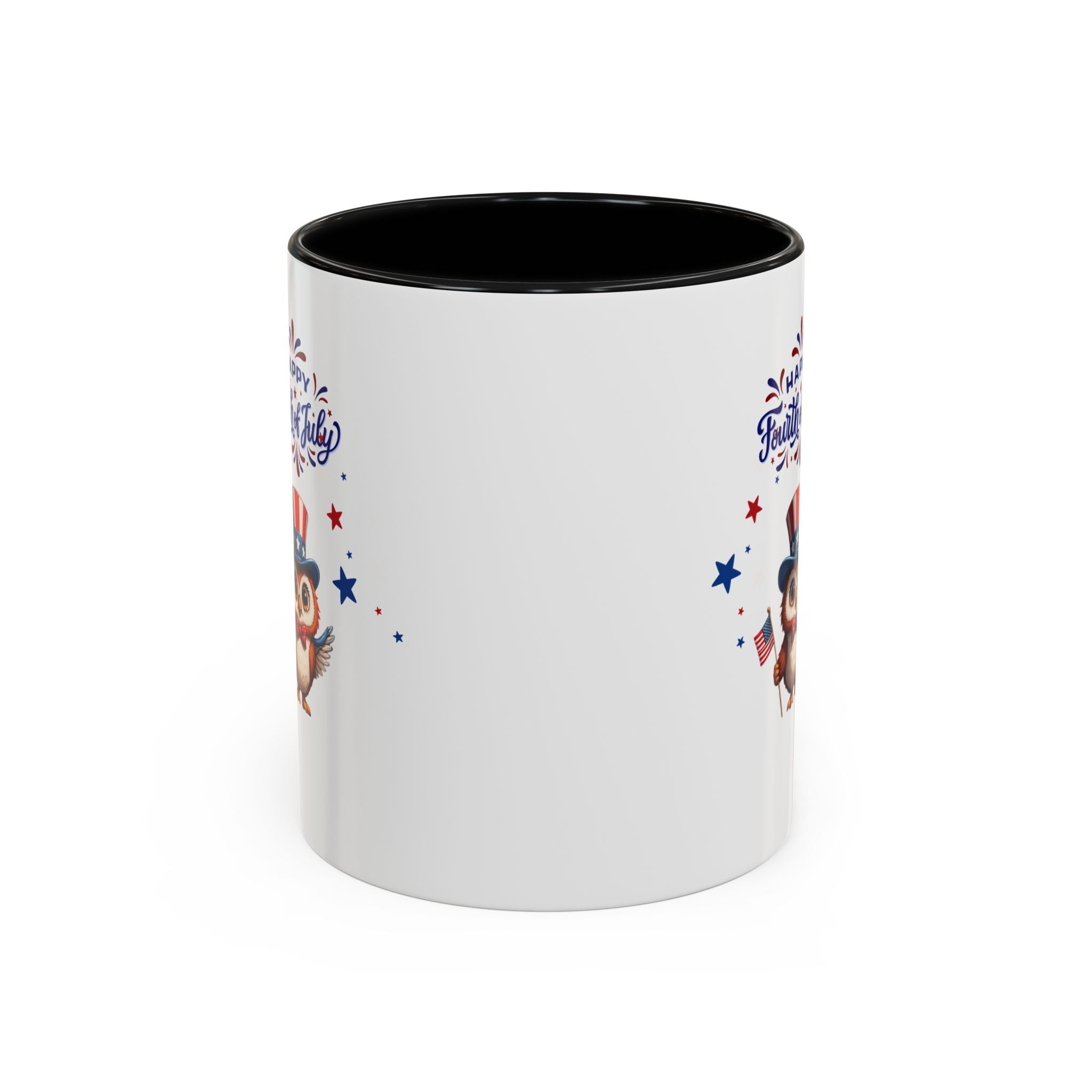 American Eagle Happy 4th of July Coffee Mug