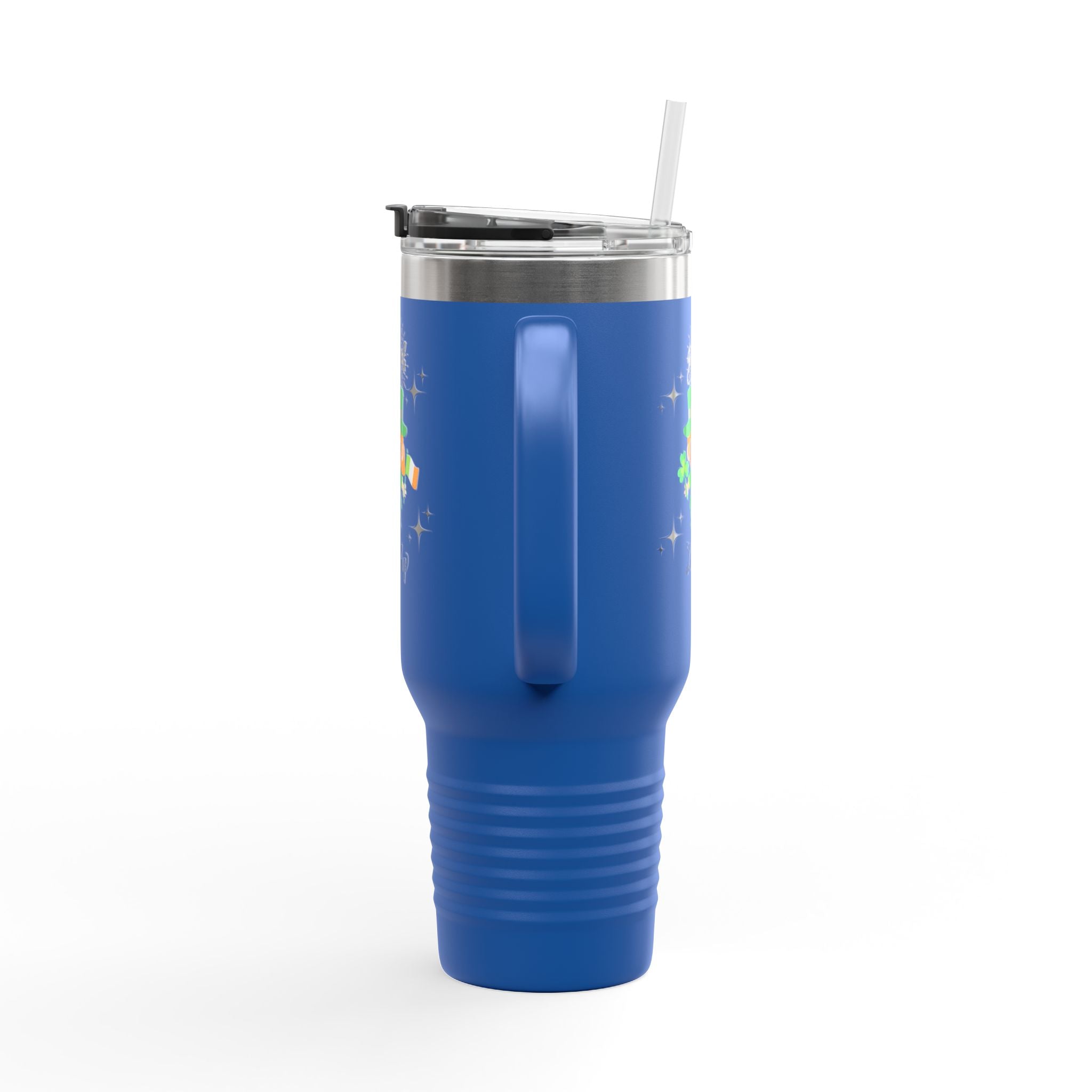 Blessed & Lucky Insulated Travel Mug - 40oz for St. Patrick's Day