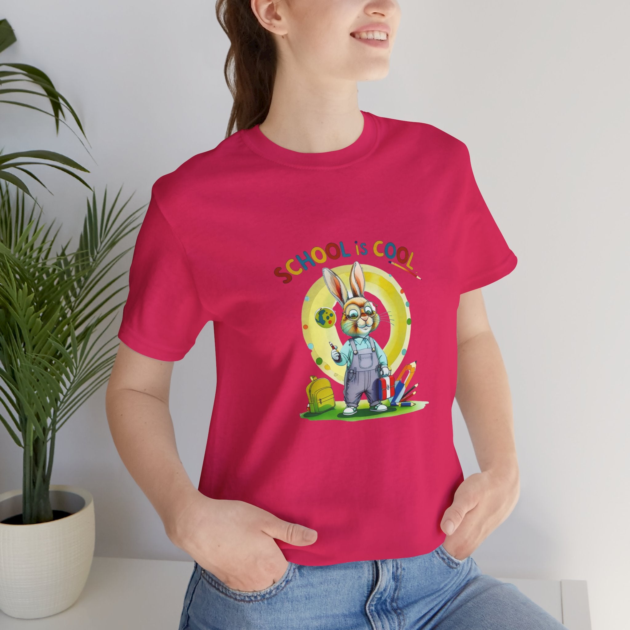 School is Cool Unisex Jersey Short Sleeve Tee