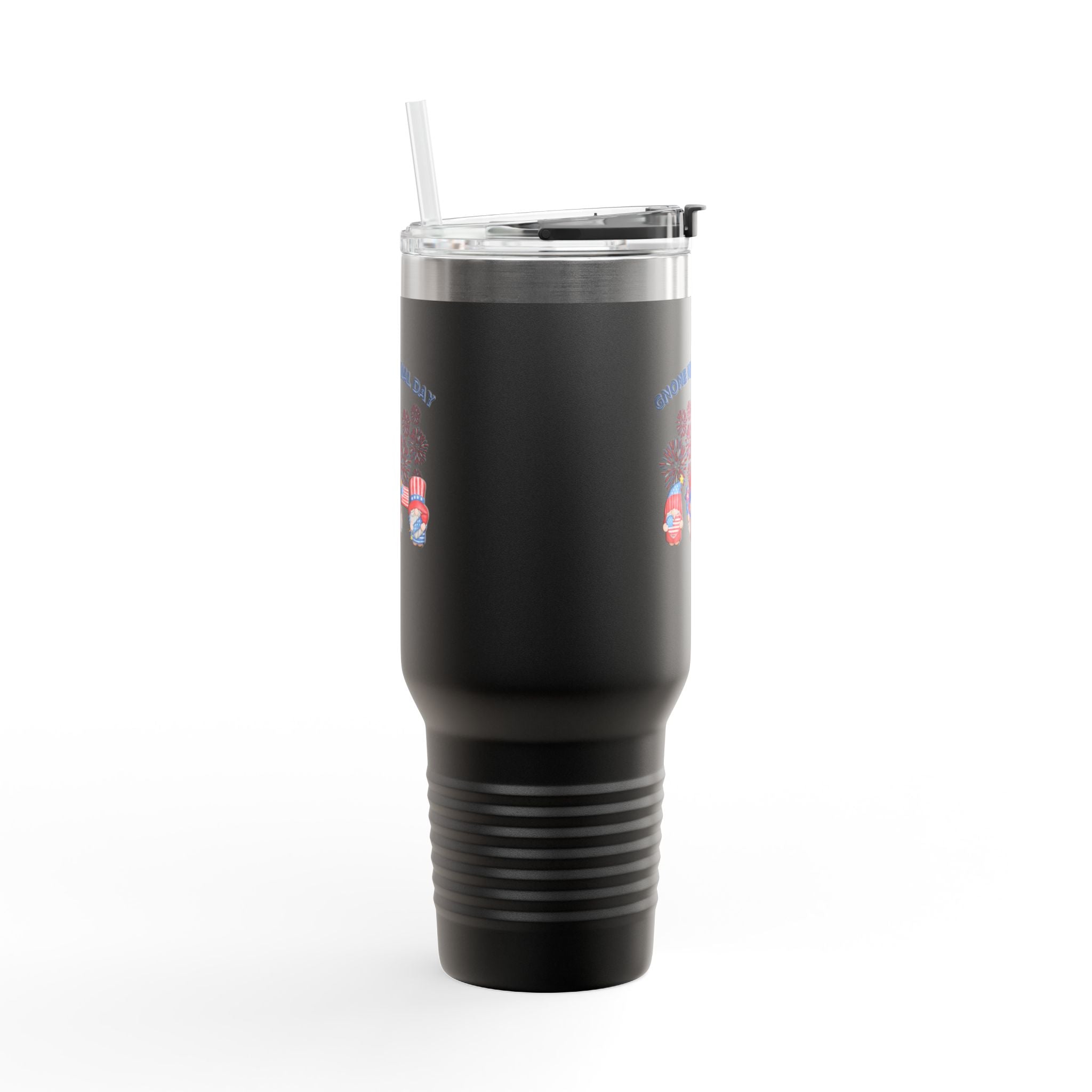 Gnome Memorial Day  Insulated Travel Mug, 40oz