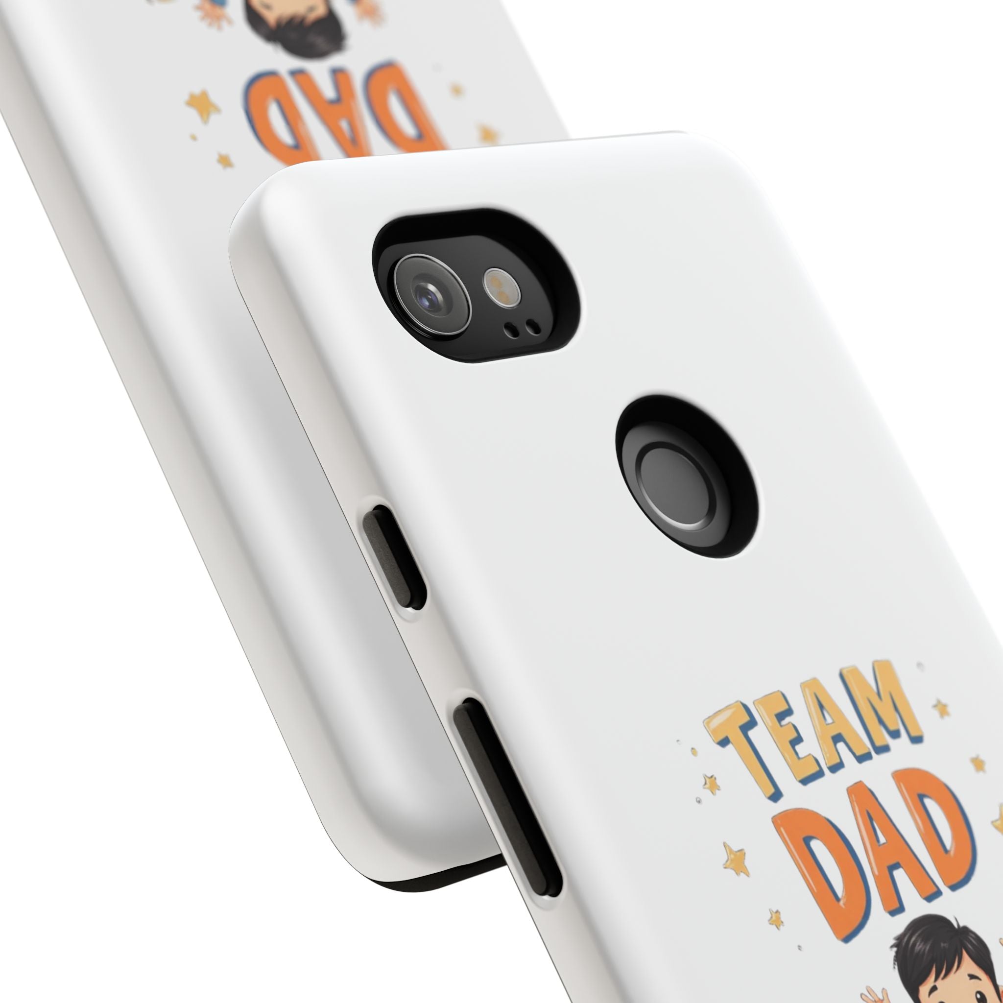 Team Dad Phone Case, Fun Gift for Fathers, Durable Phone Protector, Cute Dad Team Merchandise, Father's Day Special