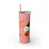 Trick or Treat Skinny Tumbler with Straw, 20oz