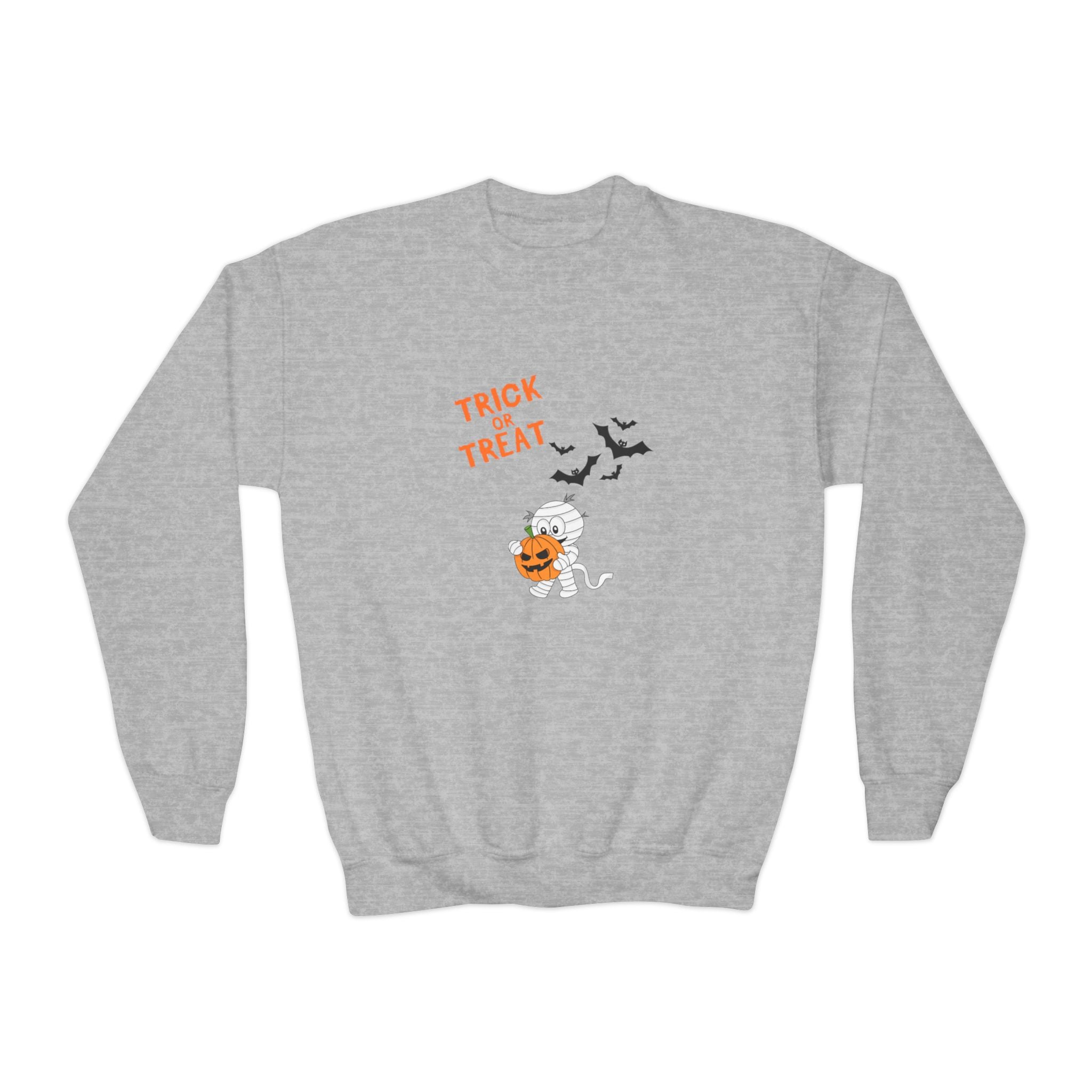 Merry Halloween Youth Crewneck Sweatshirt
