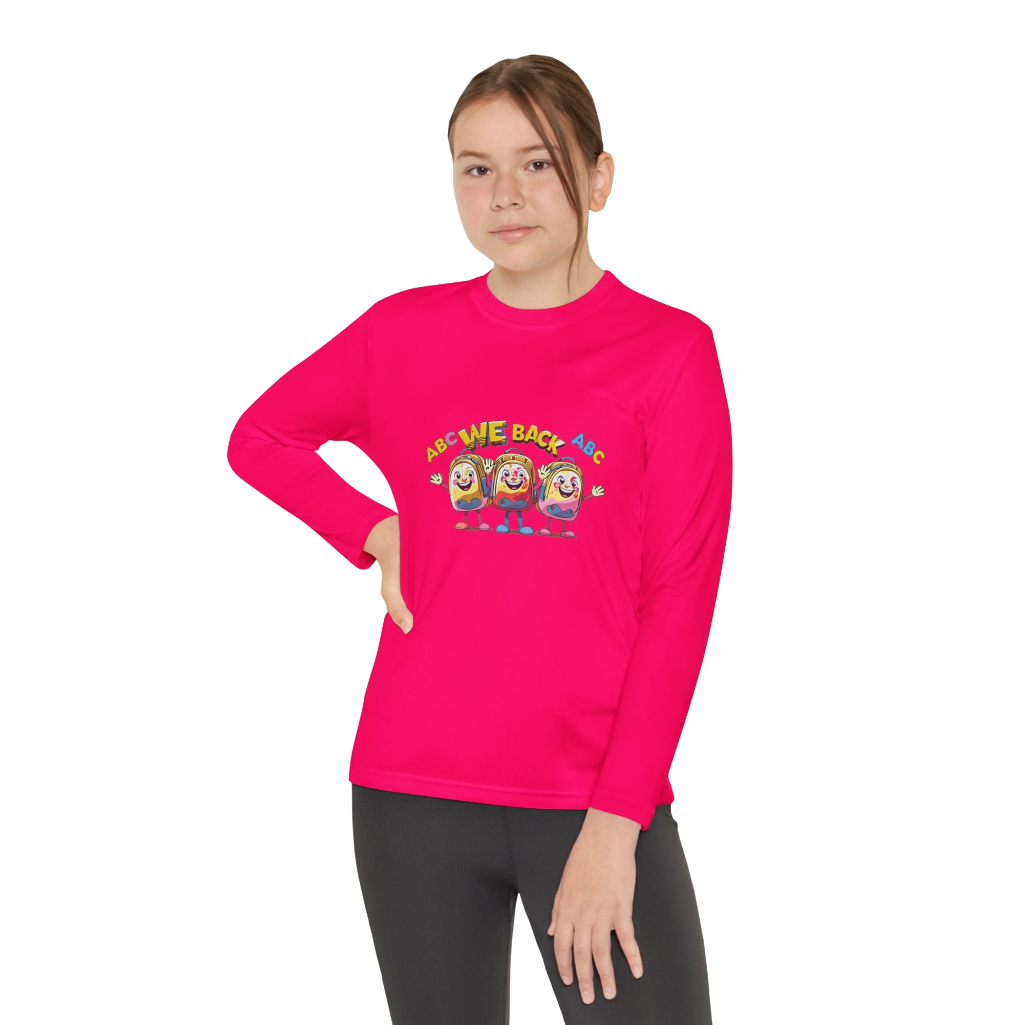 We Back Youth Long Sleeve Competitor Tee
