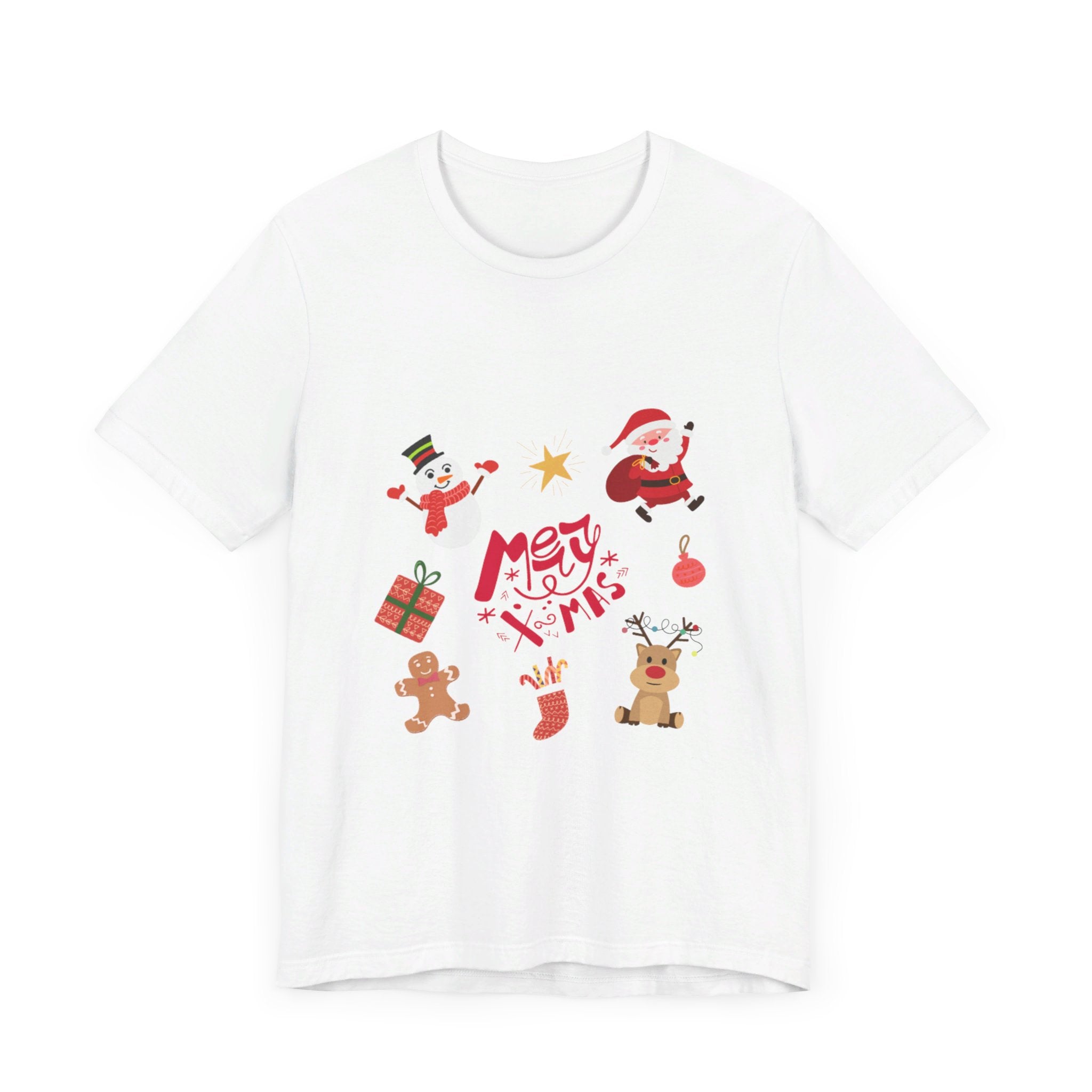 Merry Christmas Crew Unisex Jersey Short Sleeve Tee