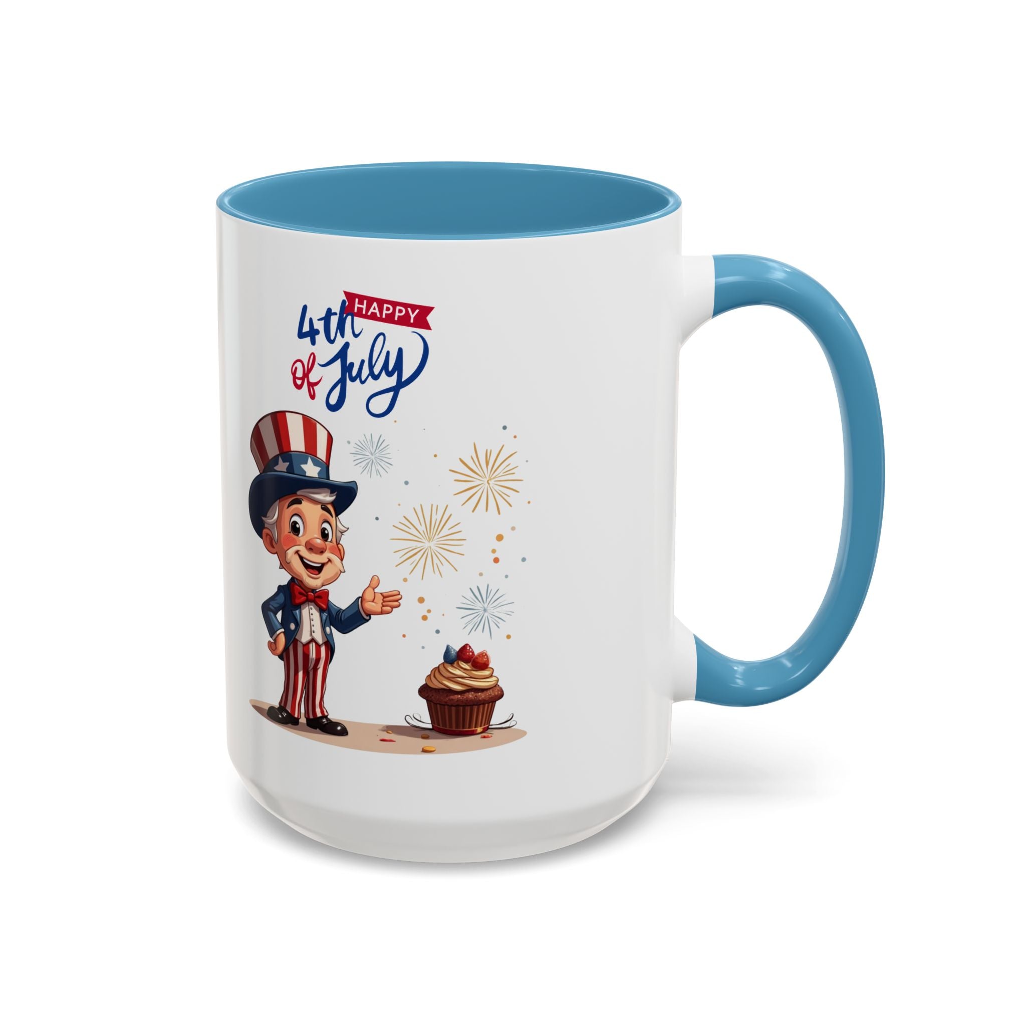 Uncle Sam Happy 4th of July Coffee Mug