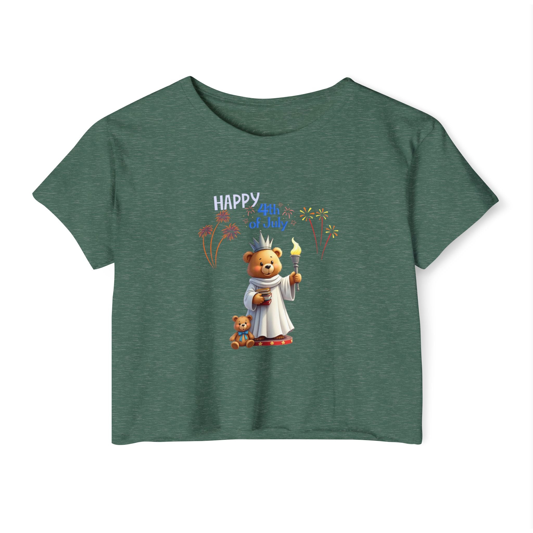 Lady Liberty Crop Top