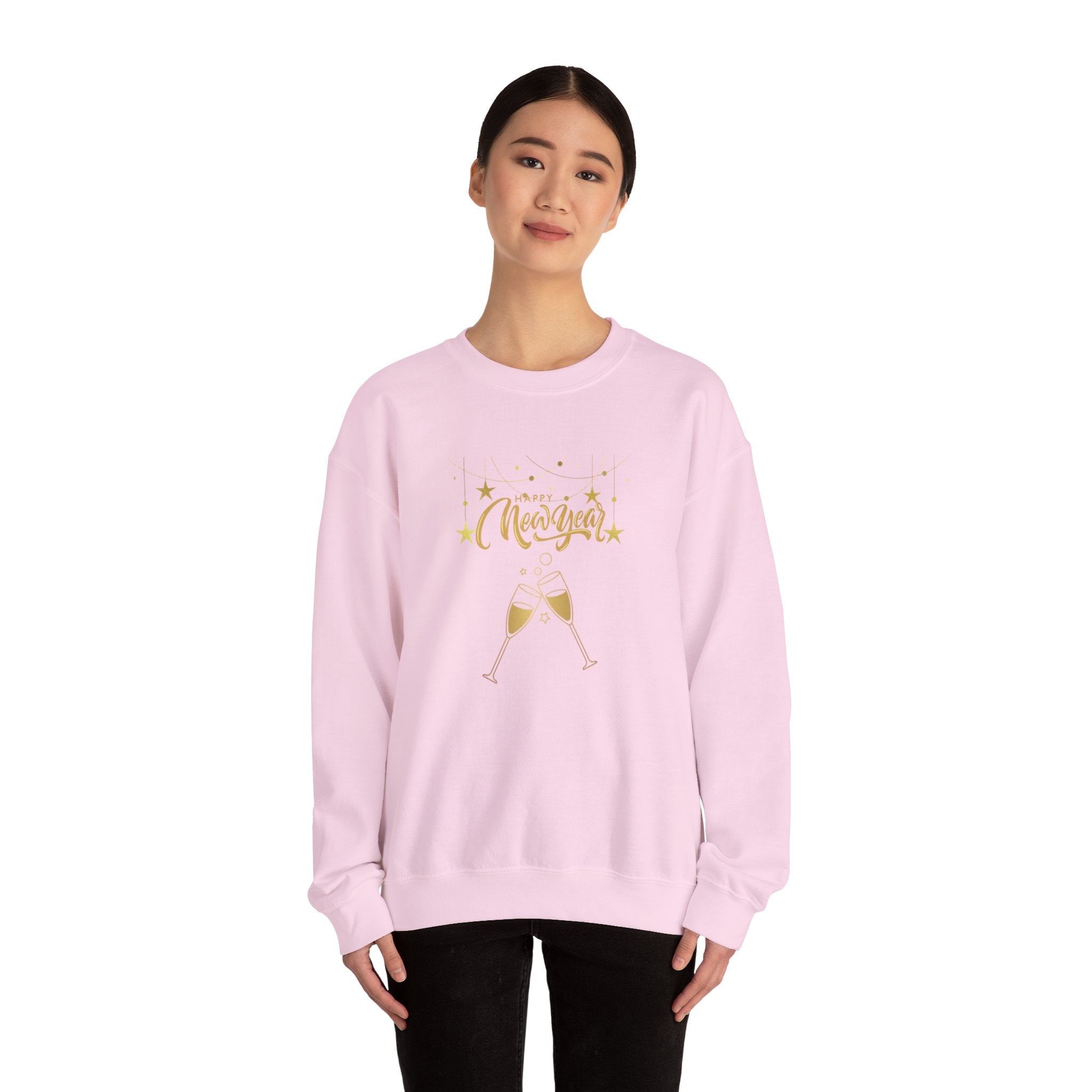 Happy New Year Unisex Heavy Blend™ Crewneck Sweatshirt