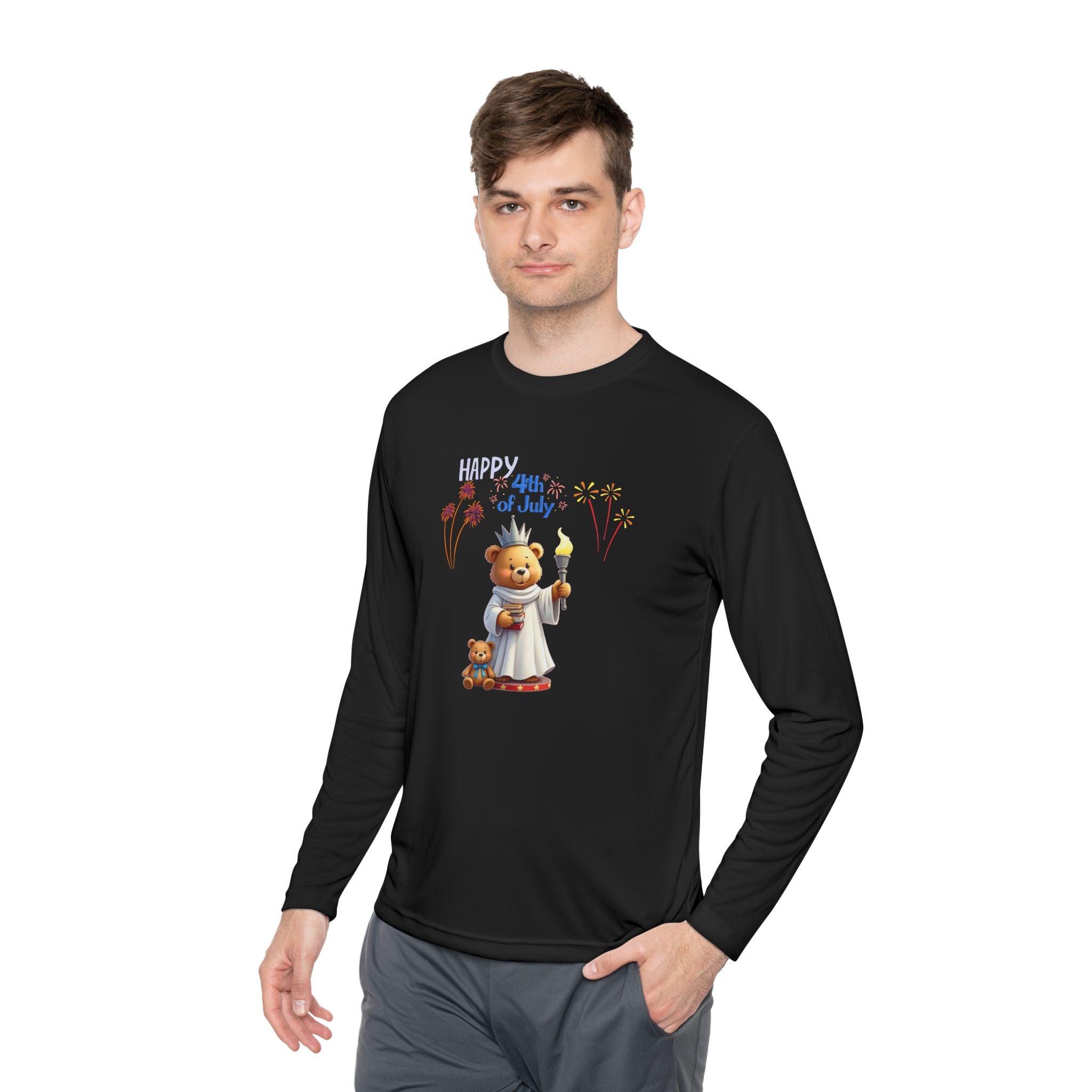 Lay Liberty Unisex Lightweight Long Sleeve Tee
