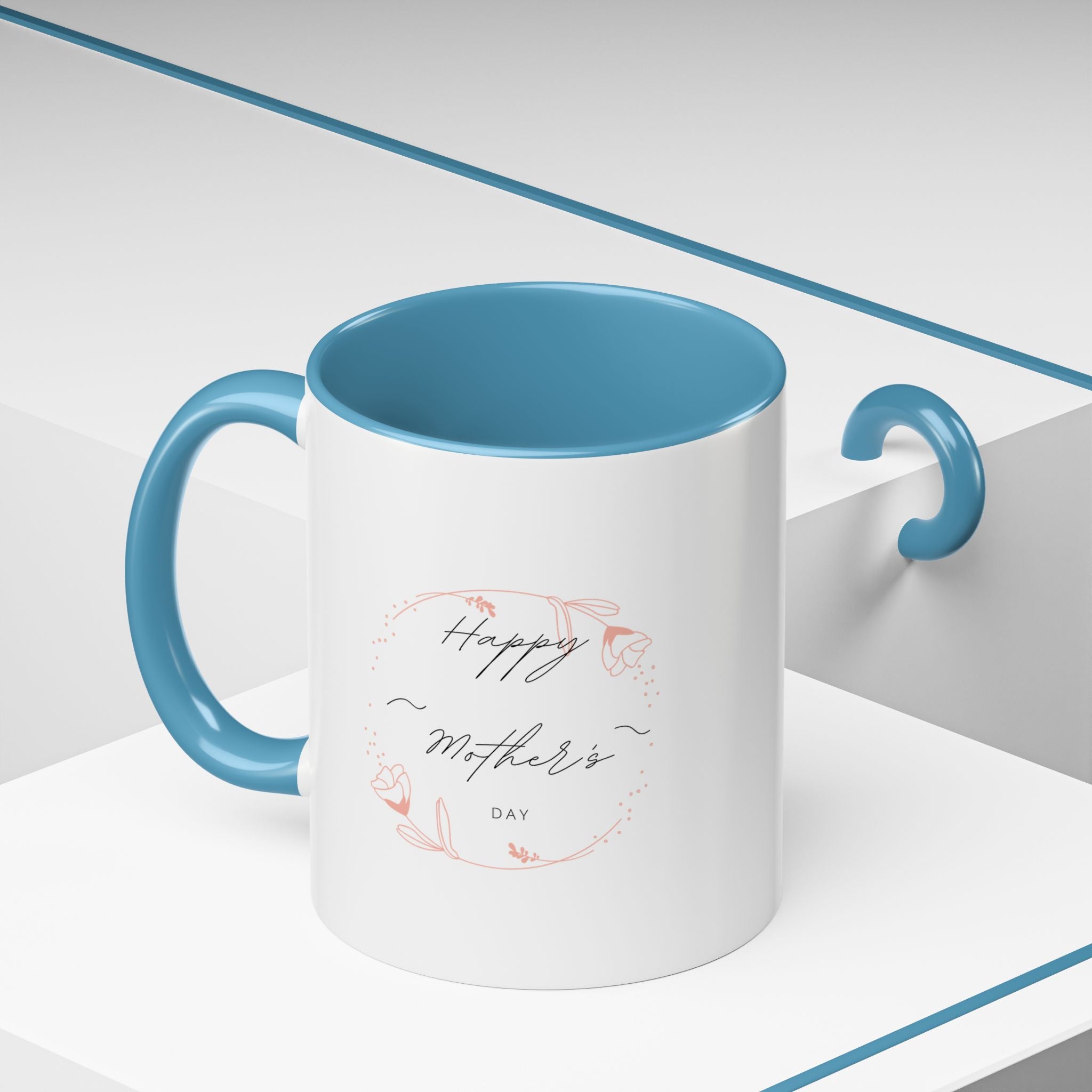 Happy Mom's Day Accent Coffee Mug  11oz & 15oz