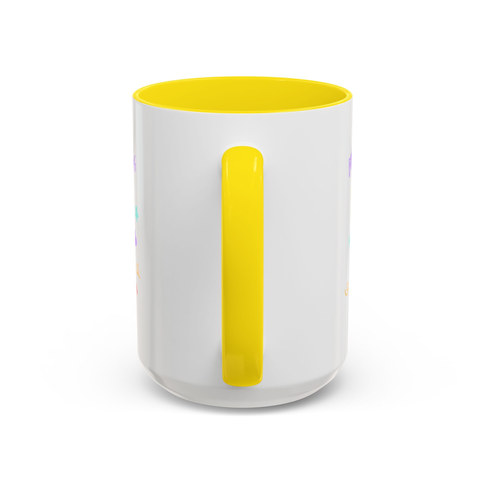 Little Miss April Fool's  Day Accent Coffee Mug - Fun & Whimsical 11oz/15oz