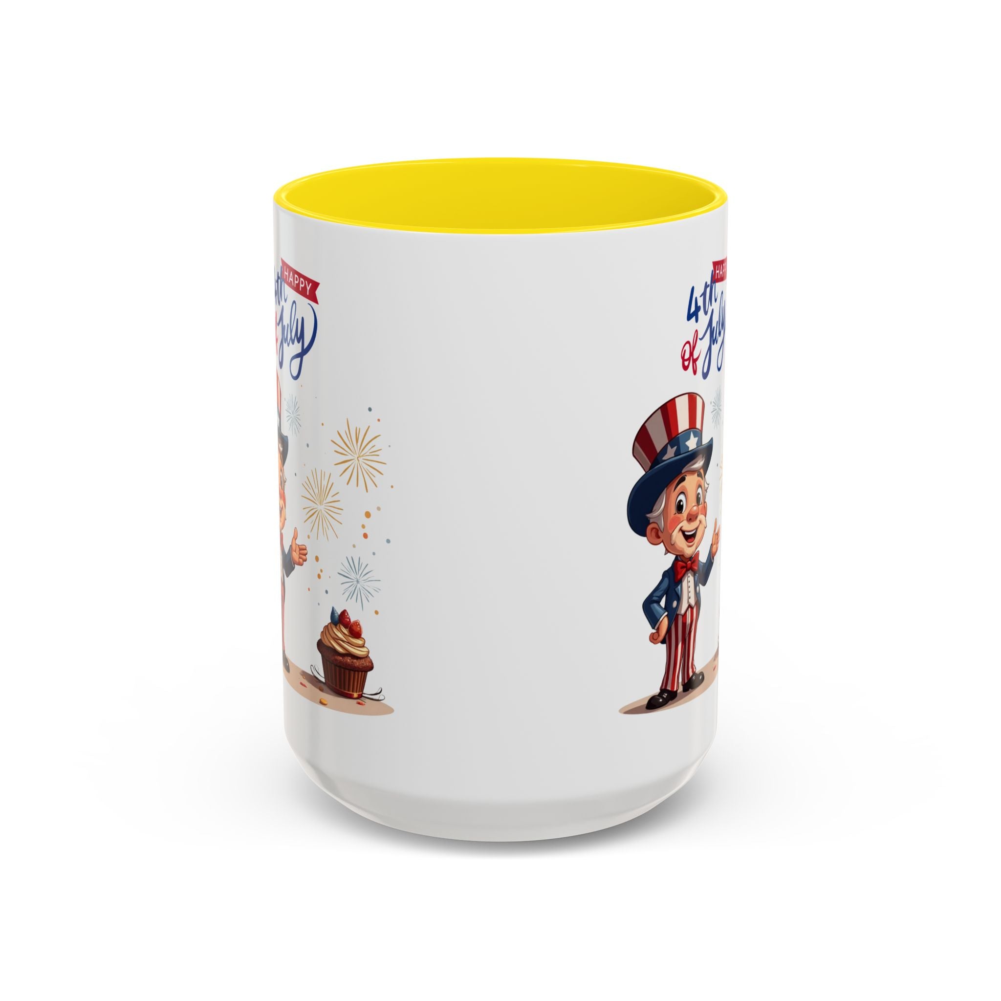 Uncle Sam Happy 4th of July Coffee Mug