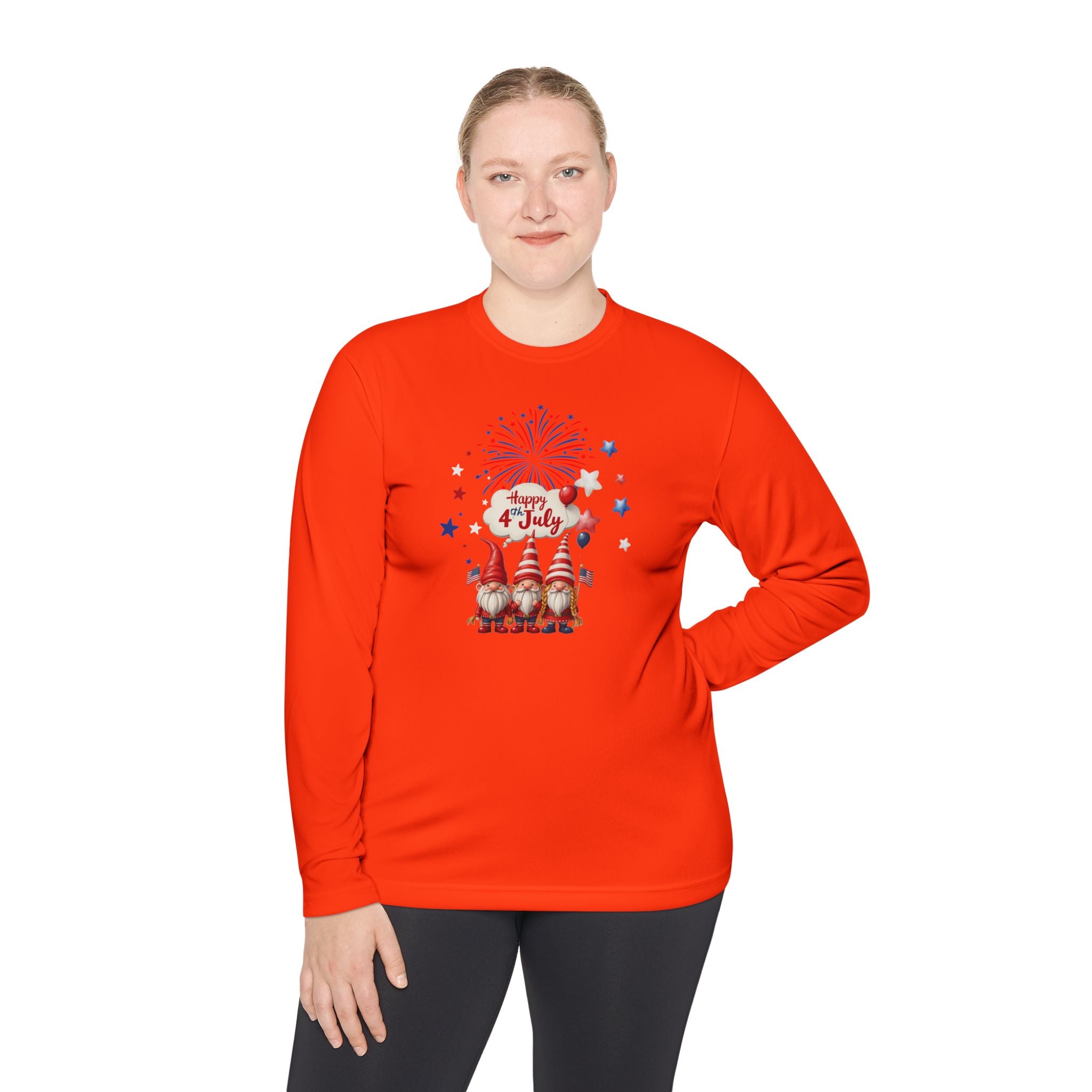 Gnome July 4th  Long Sleeve Tee