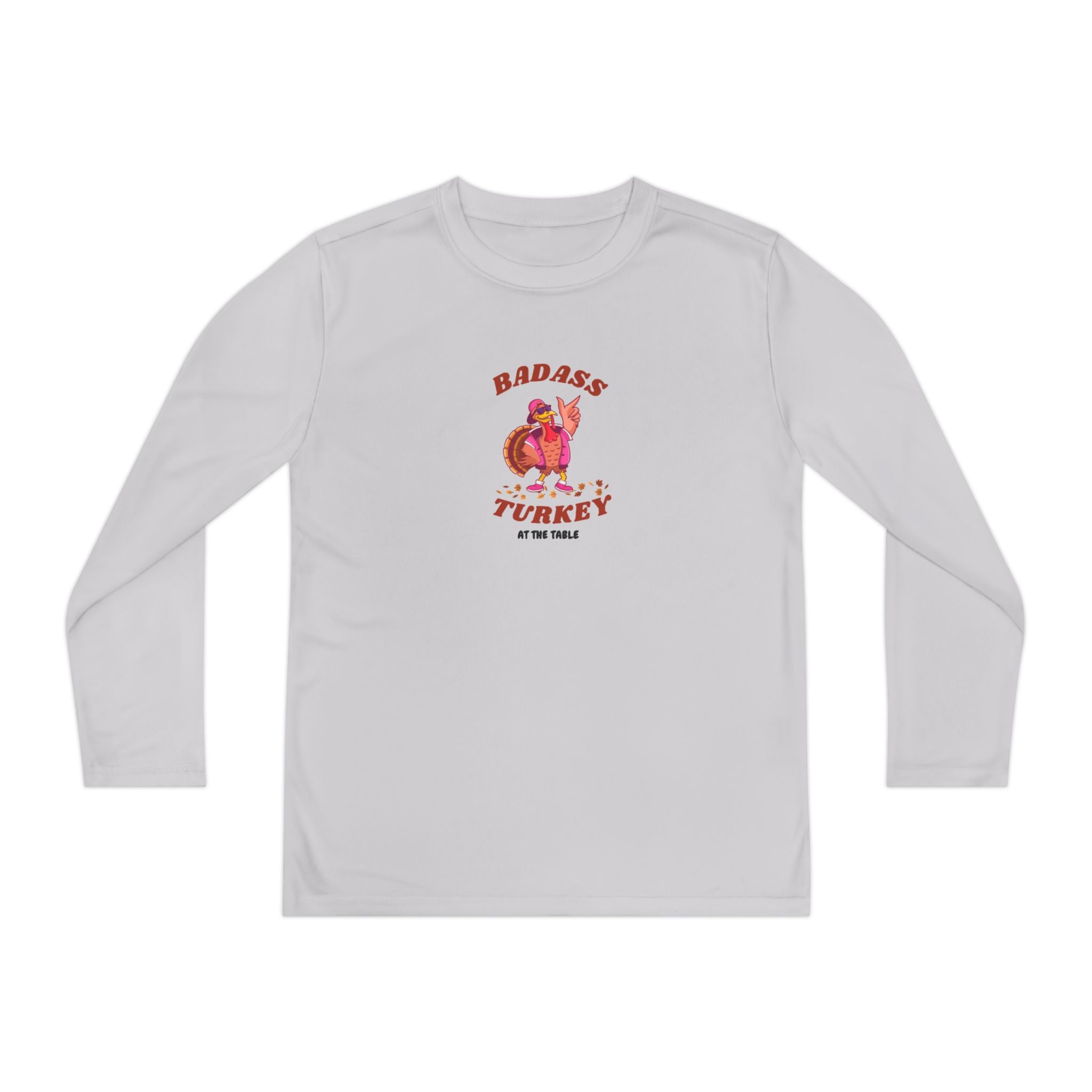 Badass Turkey Youth Long Sleeve Competitor Tee