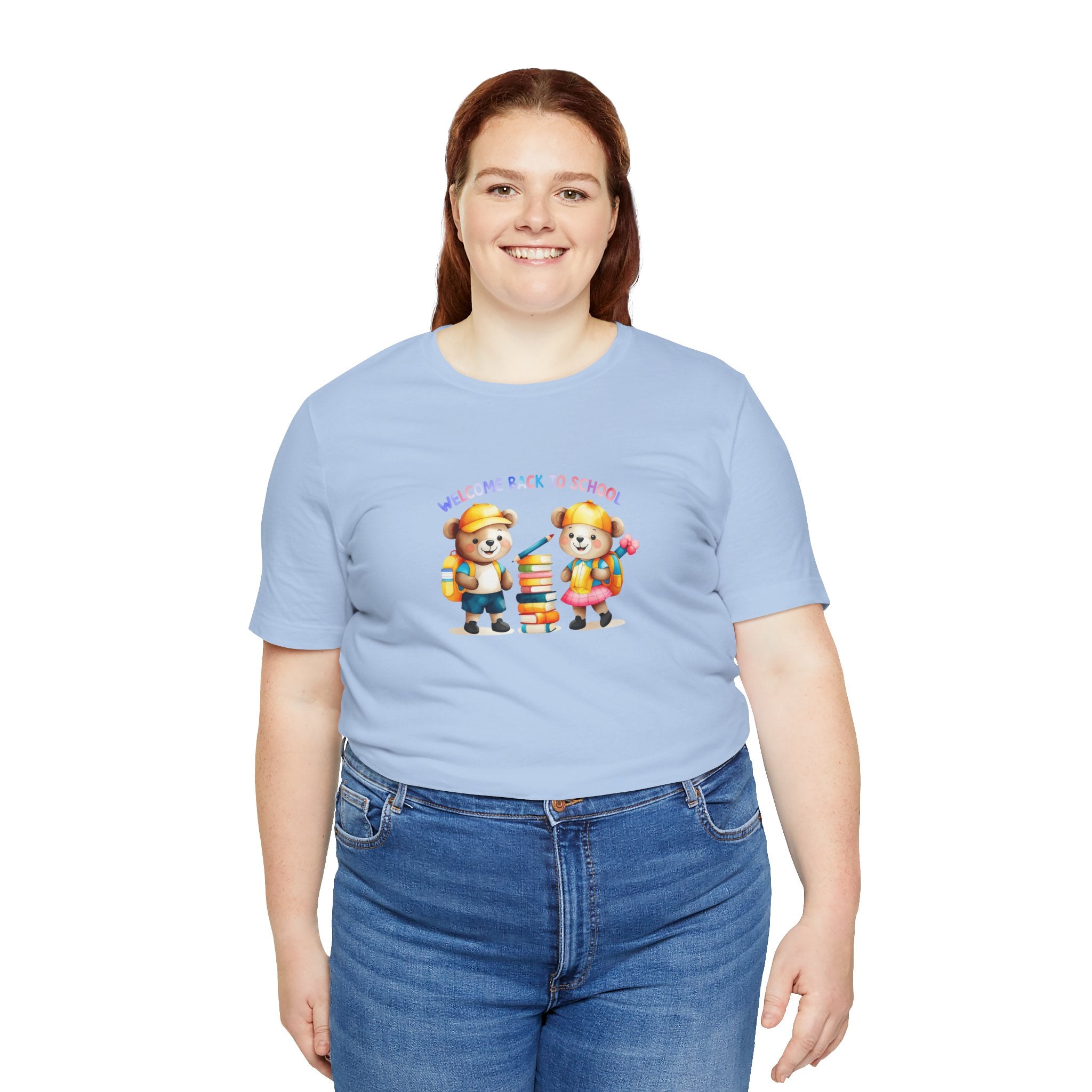 Welcome Back to School Fun Unisex Jersey Short Sleeve Tee