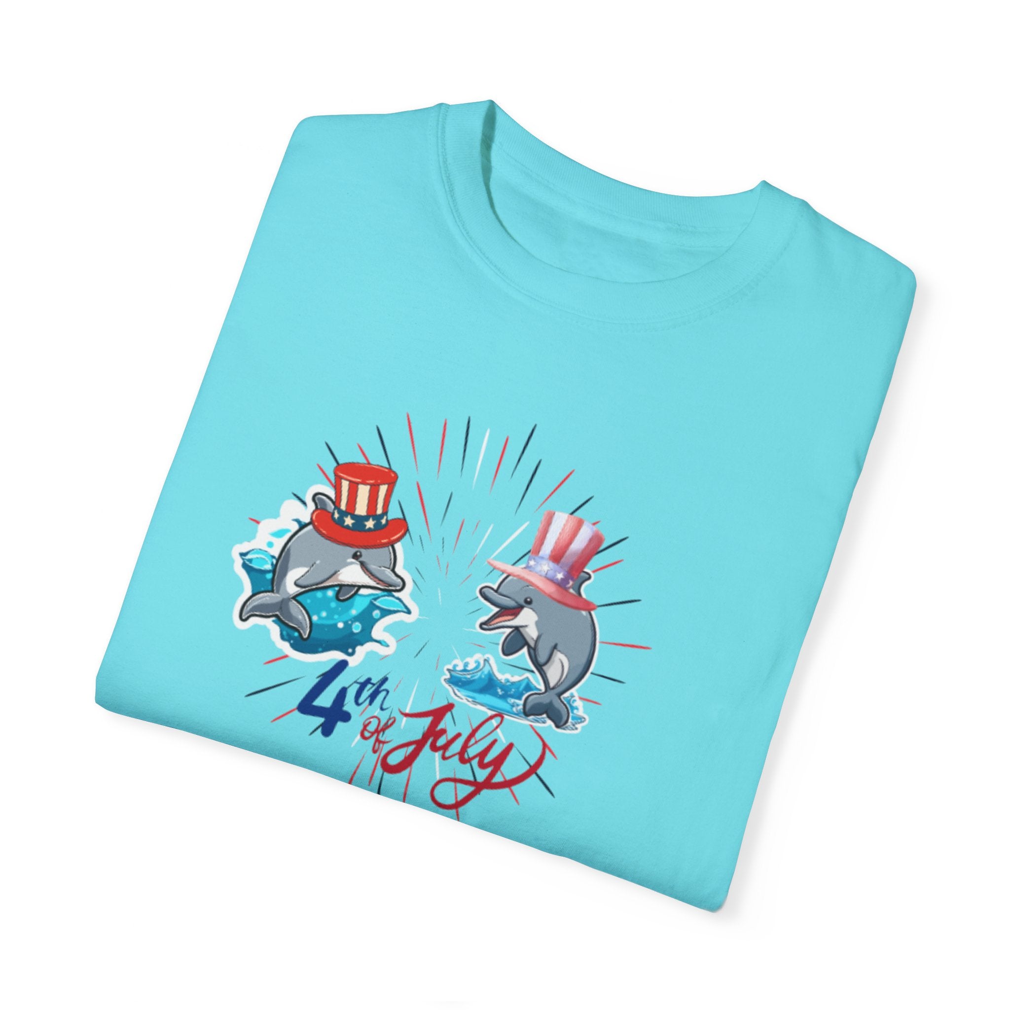 Splash 4th Of July Unisex Garment-Dyed T-shirt