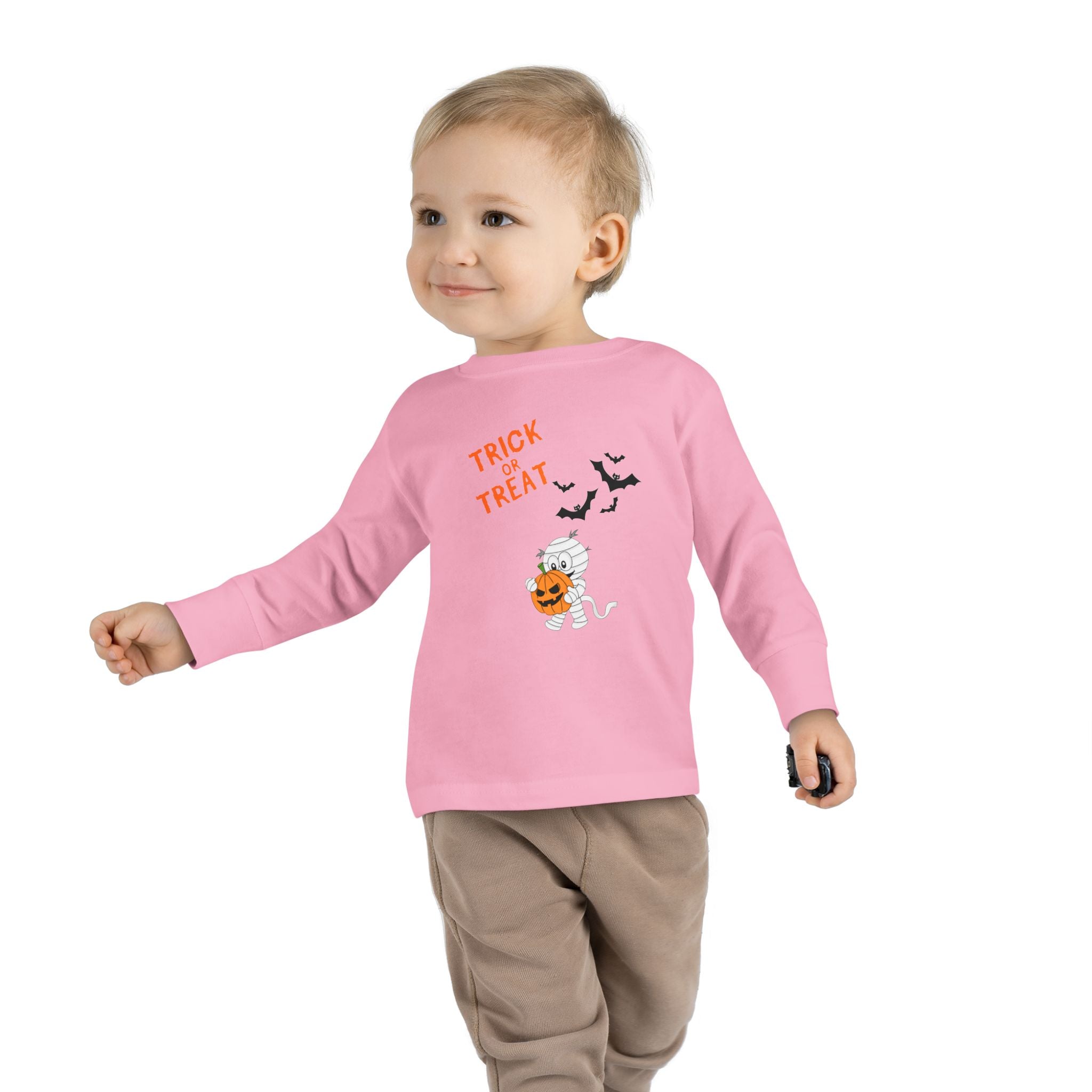 Merry Halloween Toddler Long Sleeve Tee