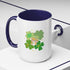 Retro St. Paddy's Day Accent Coffee Mug - 11oz & 15oz