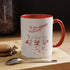 My Bunny Valentine Accent Coffee Mug (11, 15oz)