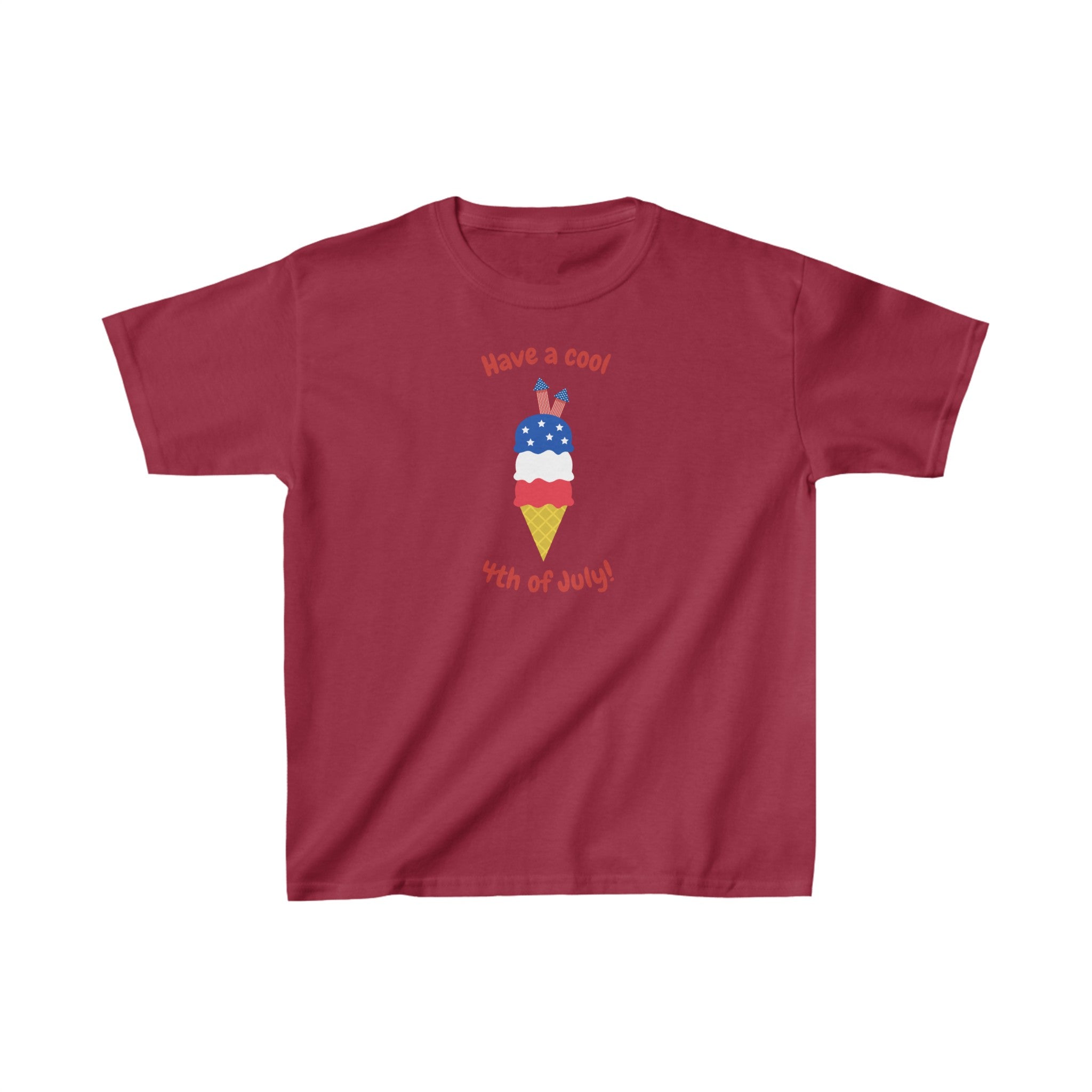 Have A Cool 4th Of July Kids Heavy Cotton™ Tee