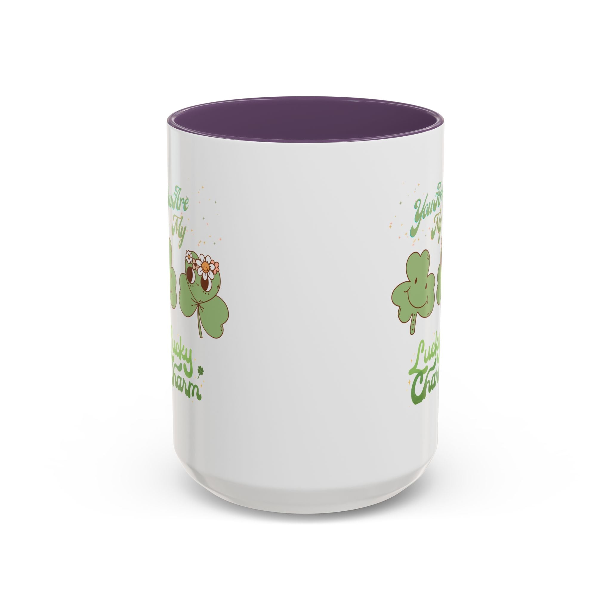 You're my Lucky Charm Accent Coffee Mug - St. Patrick's Day Gift