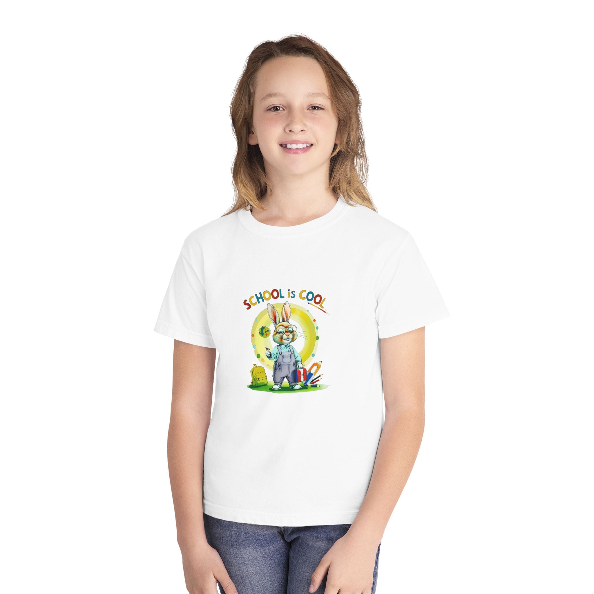 School is Cool Youth Midweight Tee