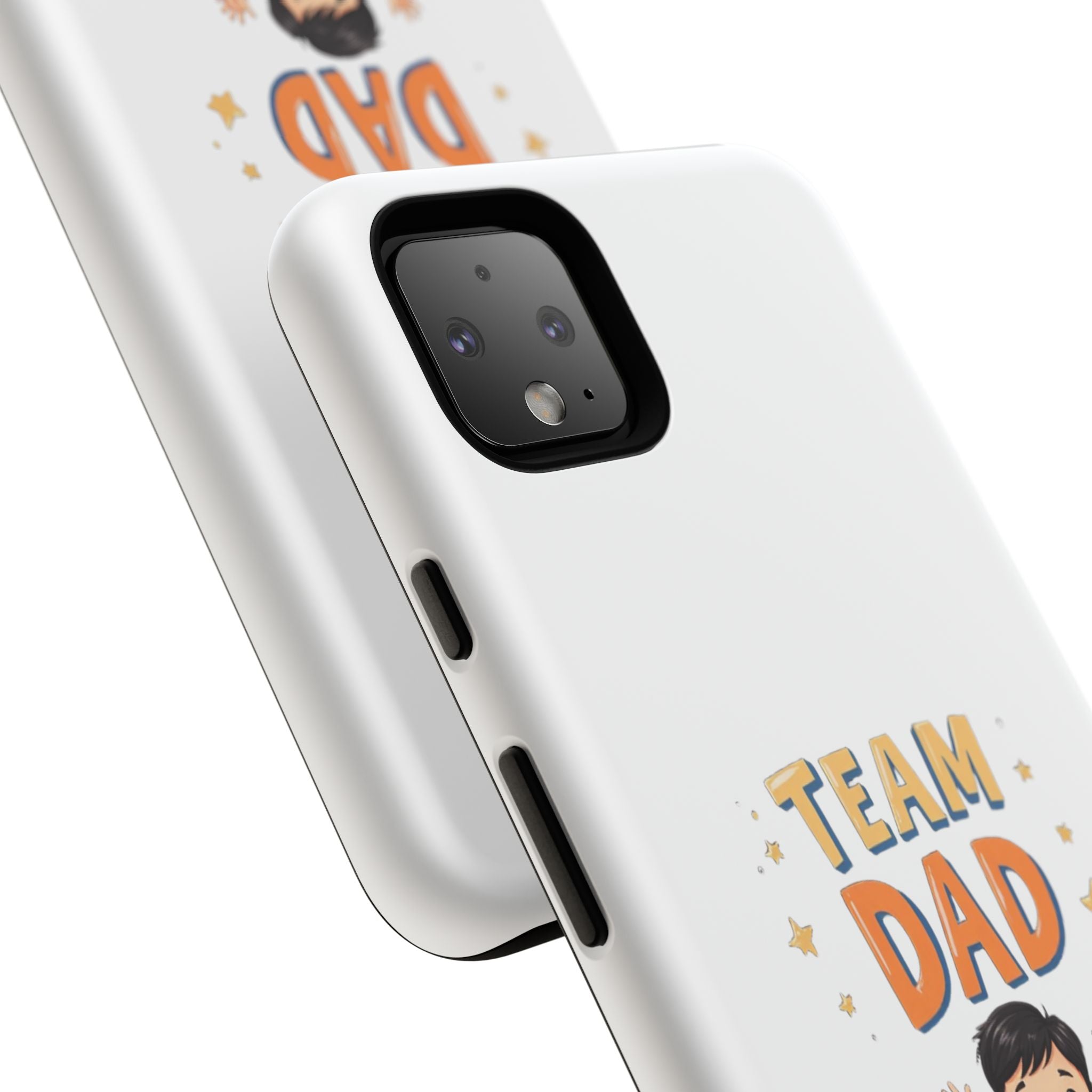 Team Dad Phone Case, Fun Gift for Fathers, Durable Phone Protector, Cute Dad Team Merchandise, Father's Day Special