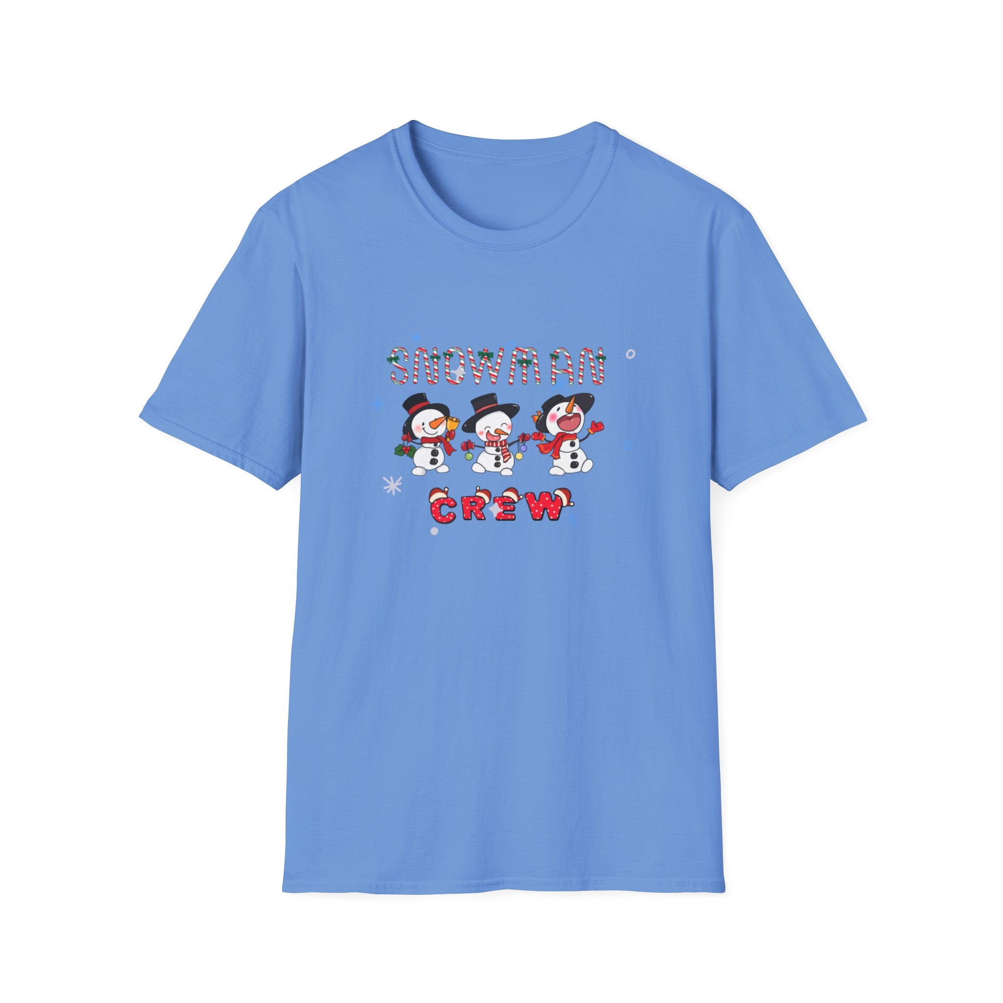 Snowman Crew Unisex Softstyle T-Shirt