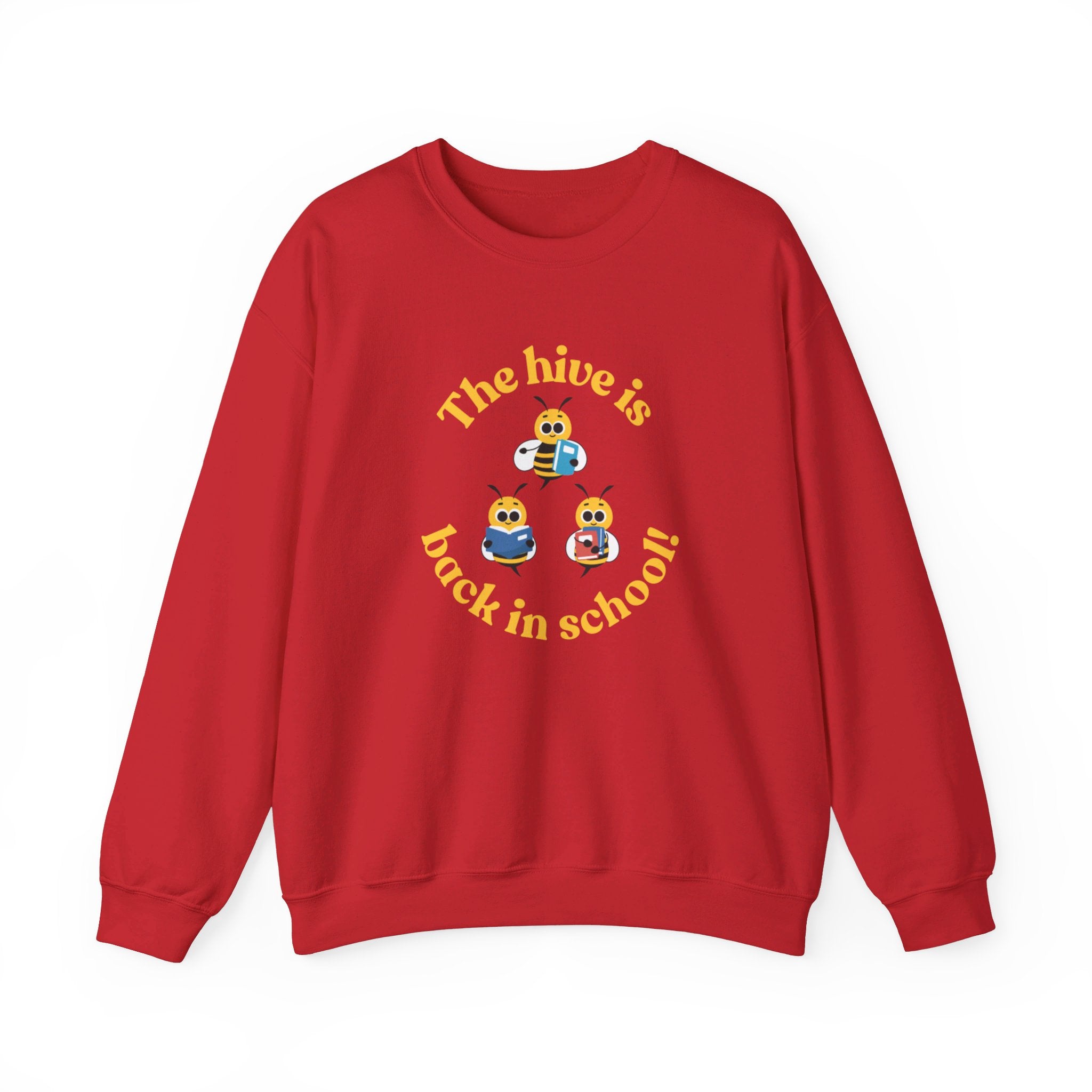 The Hive Is Back In School Unisex Heavy Blend™ Crewneck Sweatshirt