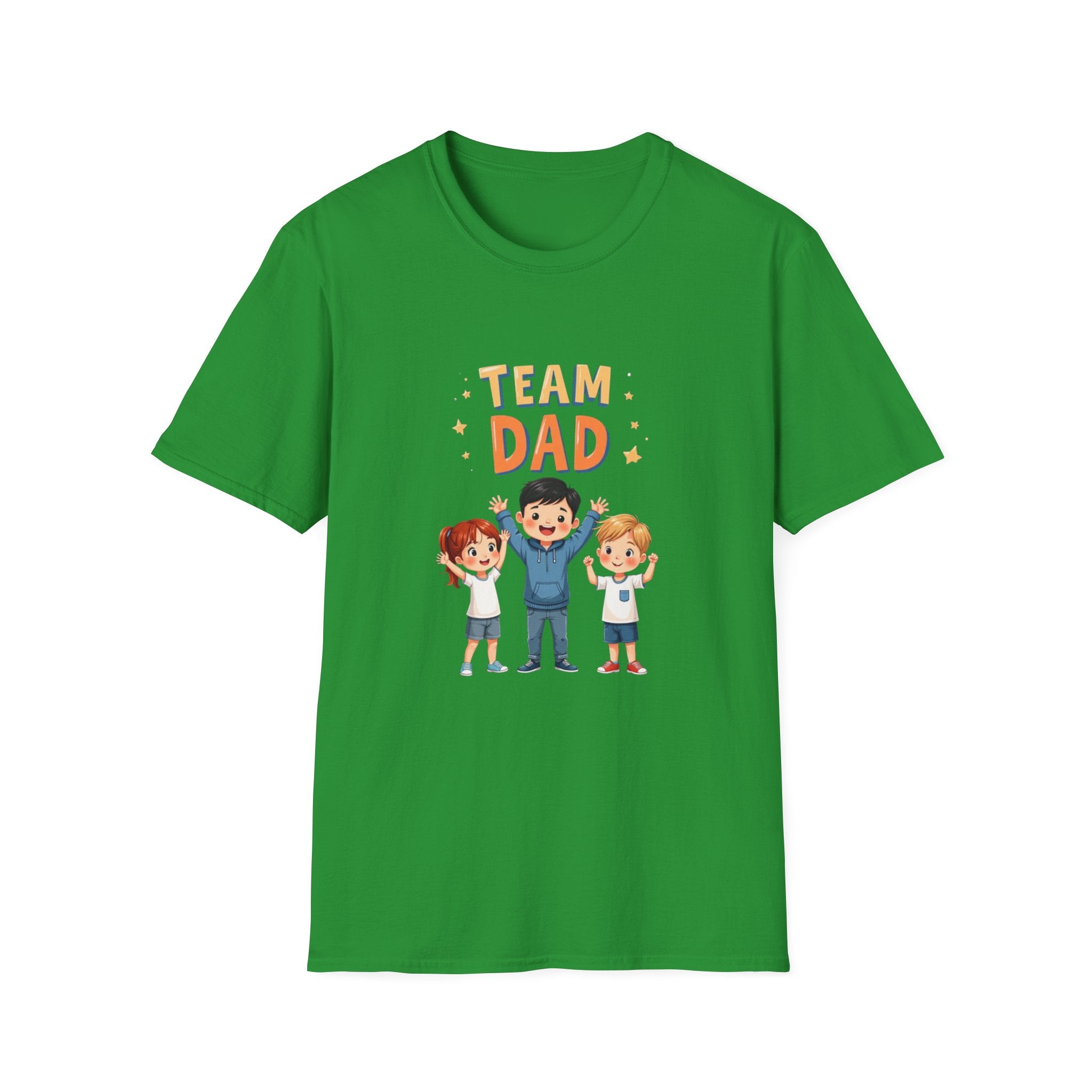 Team Dad Unisex Softstyle T-Shirt, Father's Day Gift, Family Tee, Dad Shirt, Great for Celebrations, Fun Casual Wear