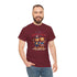 Happy 4th of July Teddy Bear Couple Unisex Heavy Cotton Tee