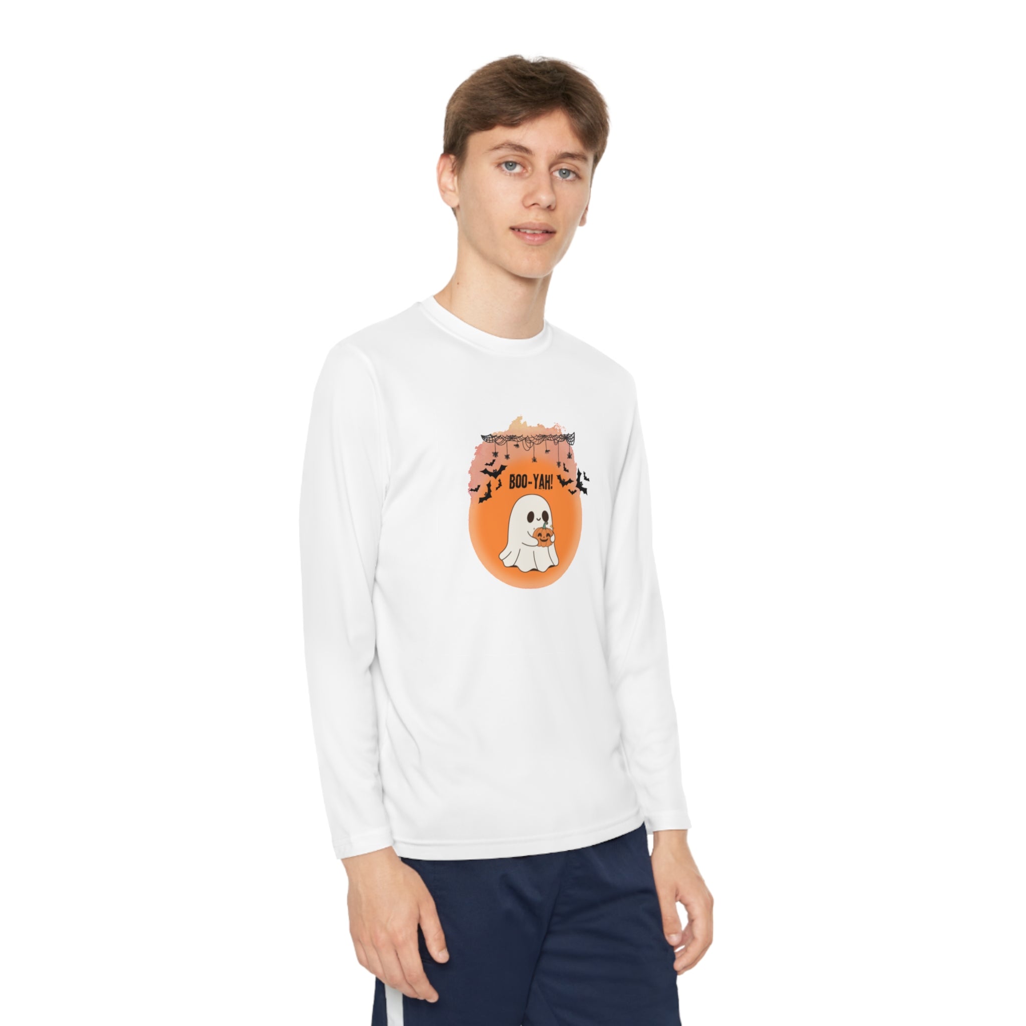 Boo-Yah! Youth Long Sleeve Competitor Tee