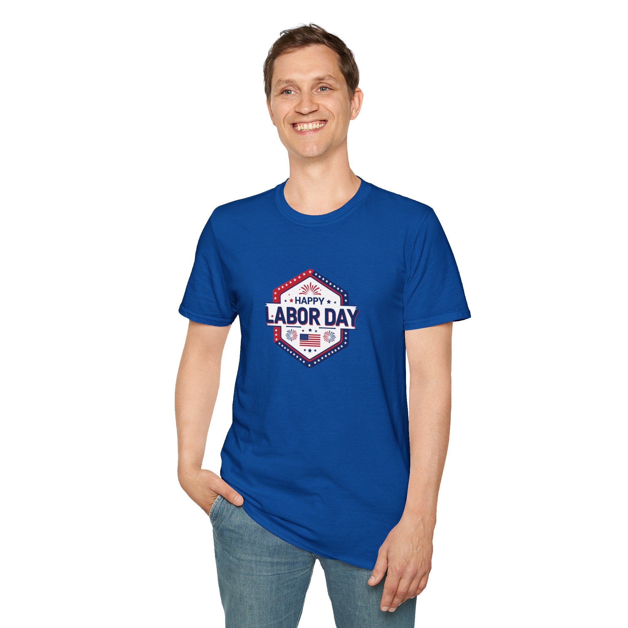 Celebrate Labor Day Unisex Softstyle T-Shirt