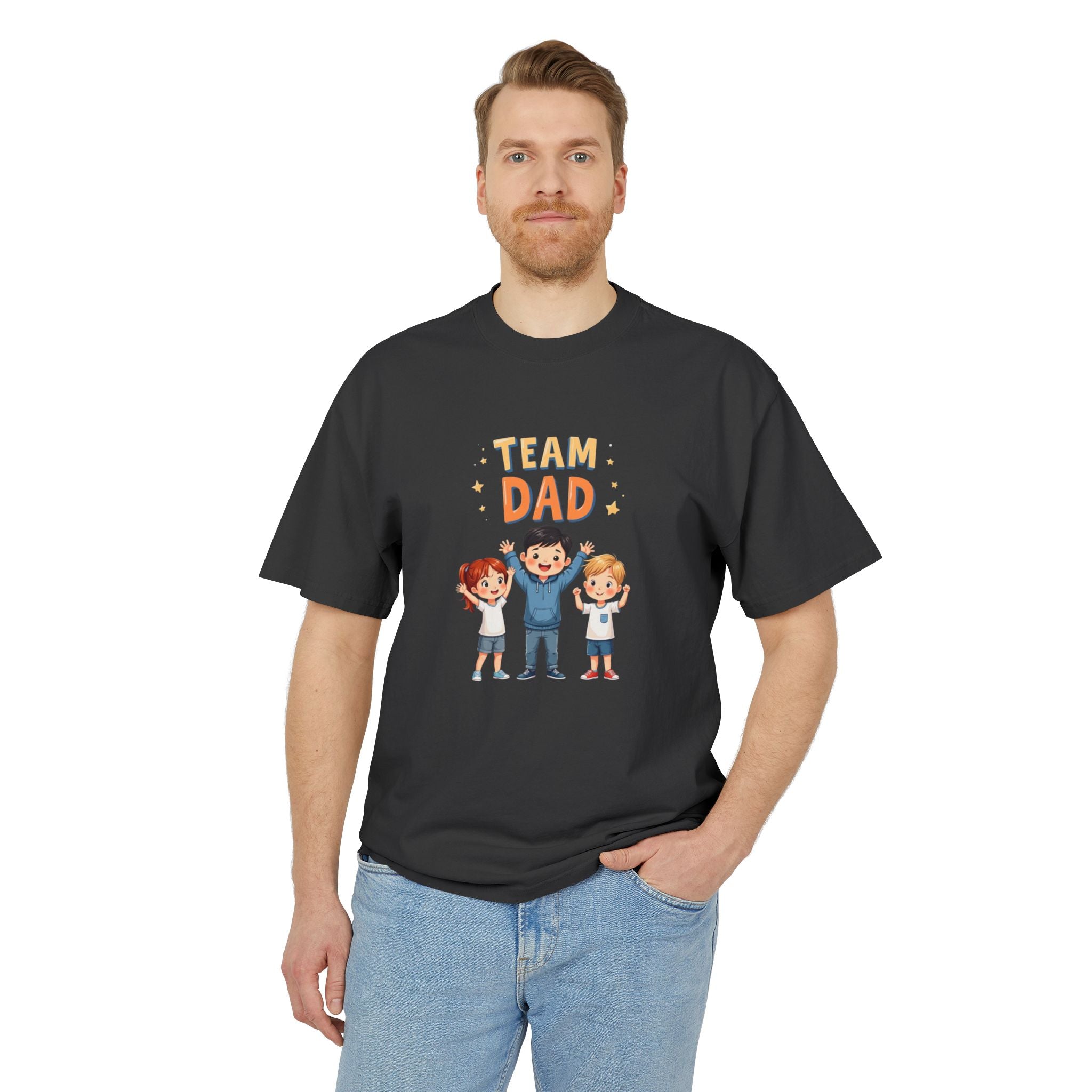 Team Dad Unisex Faded T-Shirt