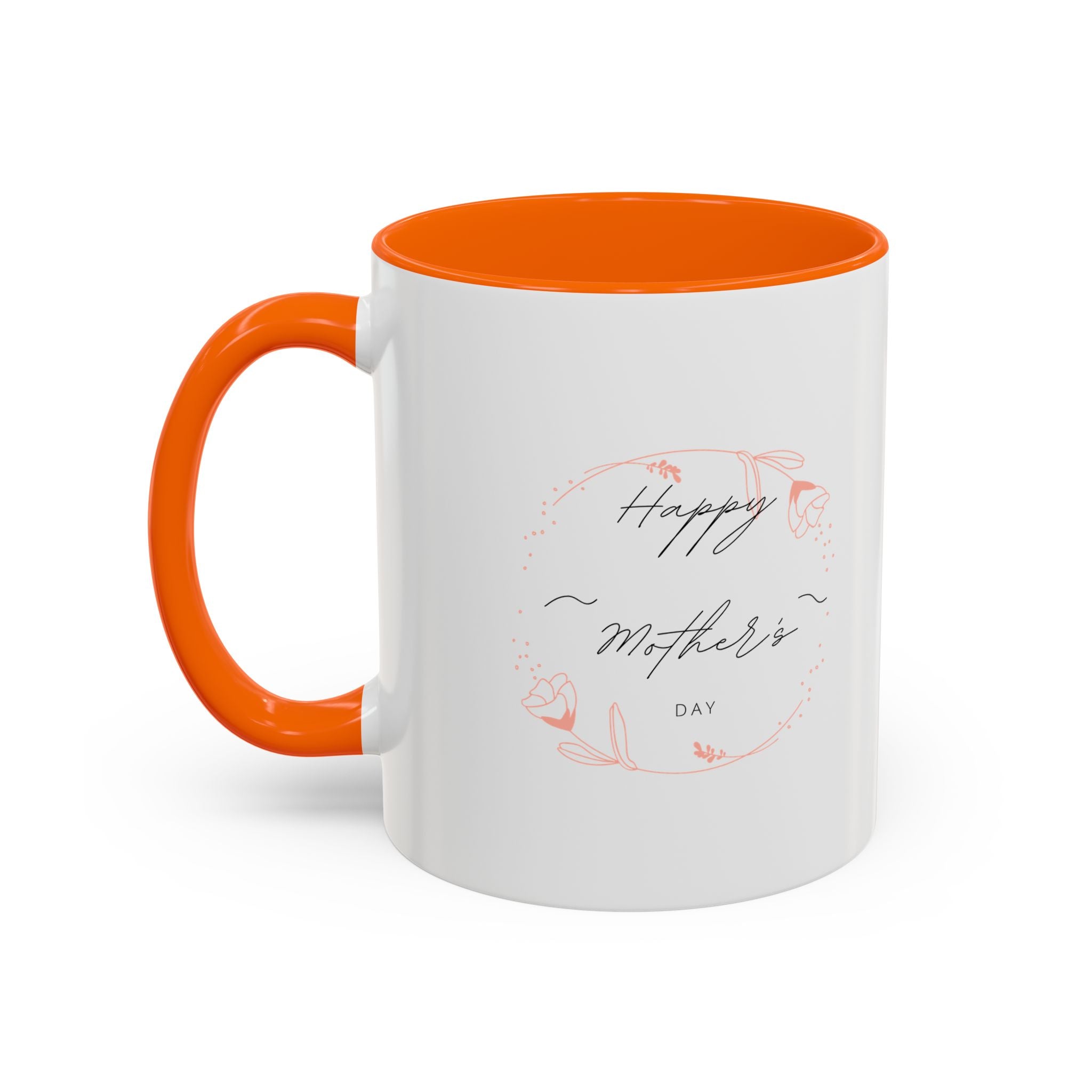 Happy Mom's Day Accent Coffee Mug  11oz & 15oz