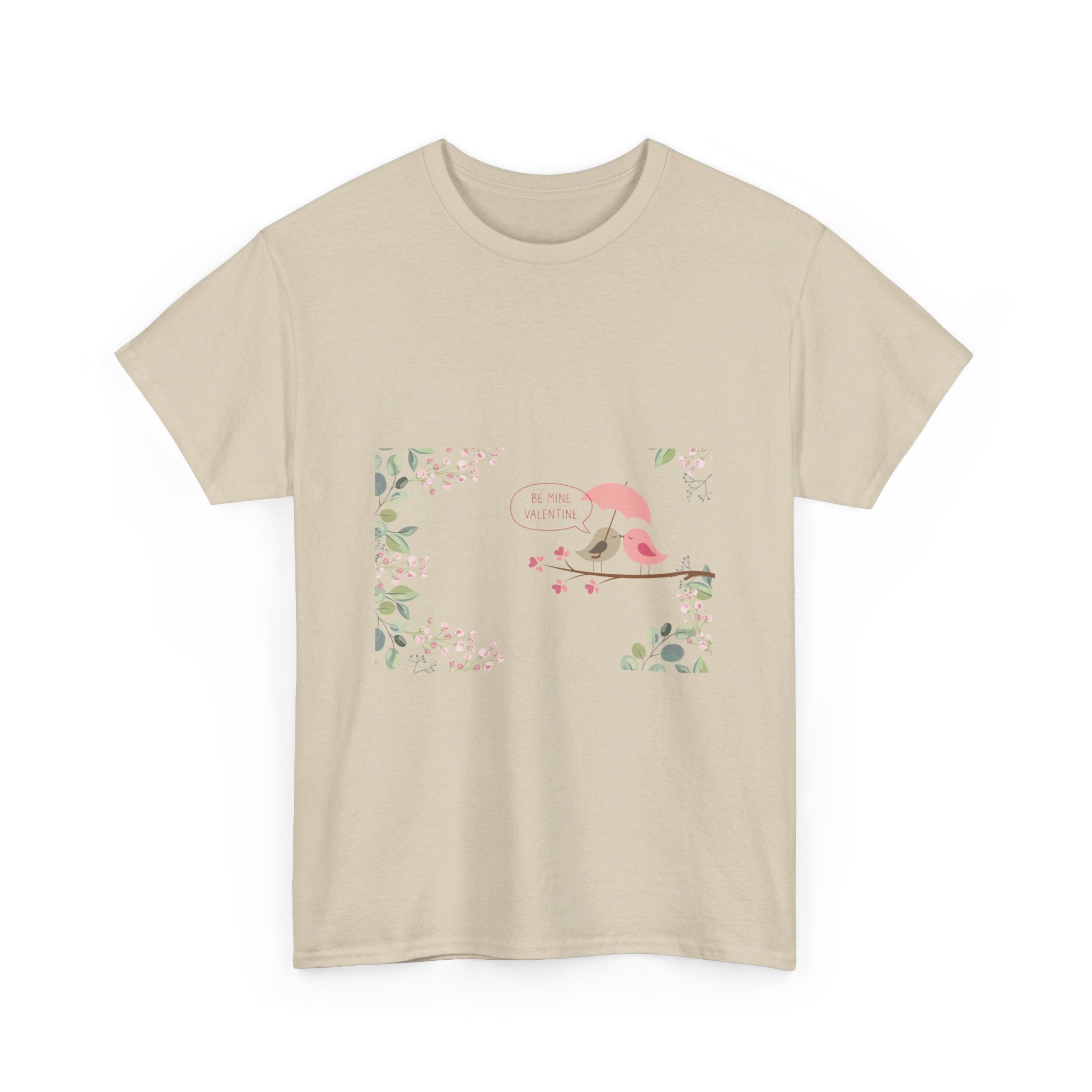 Happy Valentine's Day Lovers Unisex Heavy Cotton Tee