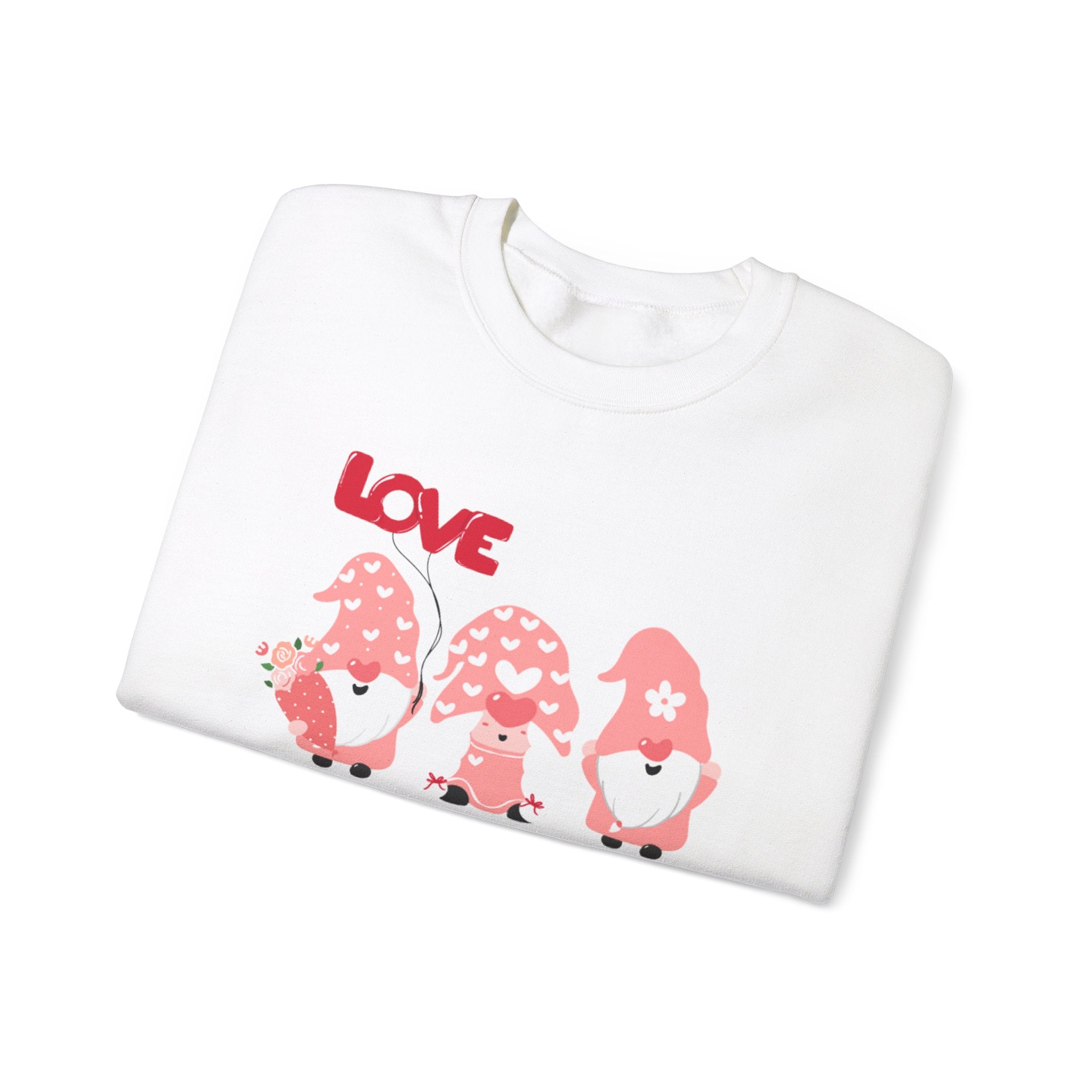Love Gnome Day Unisex Heavy Blend™ Crewneck Sweatshirt