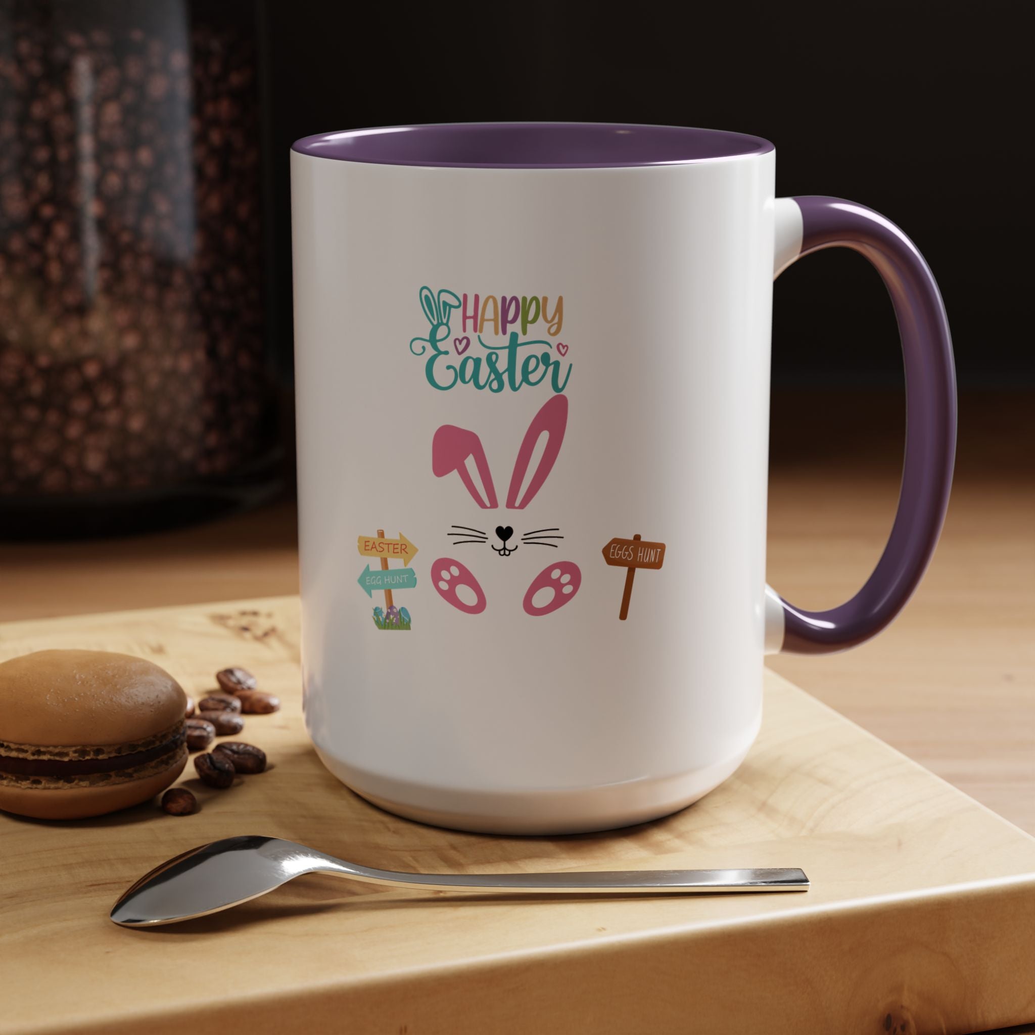 Follow Me To Hunt Accent Coffee Mug - 11oz & 15oz