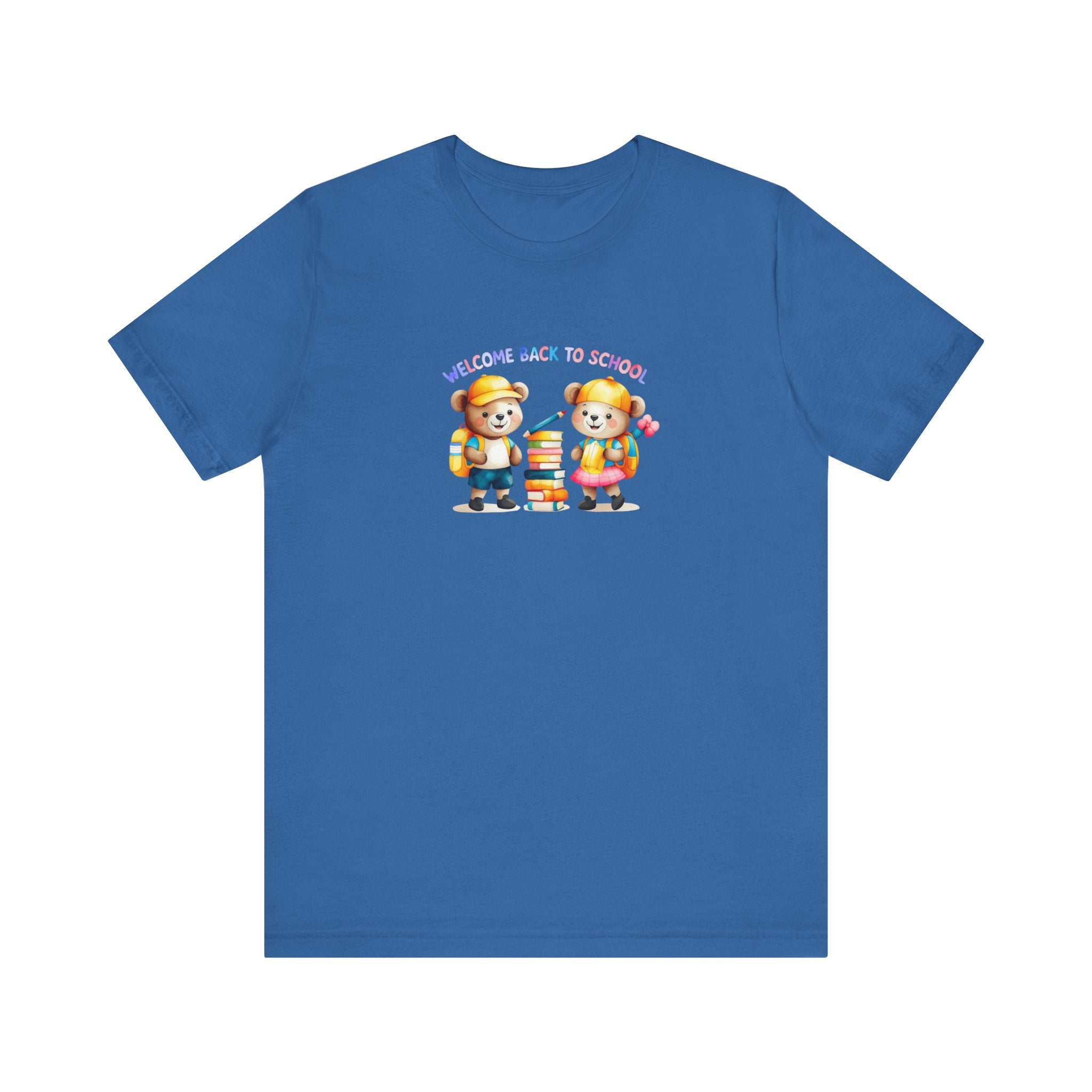 Welcome Back to School Fun Unisex Jersey Short Sleeve Tee