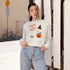 Trick or Treat Women's Cropped Fleece Pullover