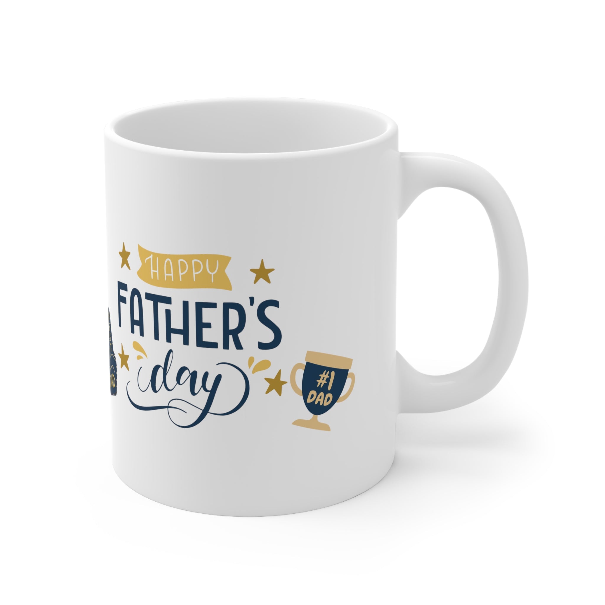 Happy Dad's Day No.1 Ceramic Mug 11oz