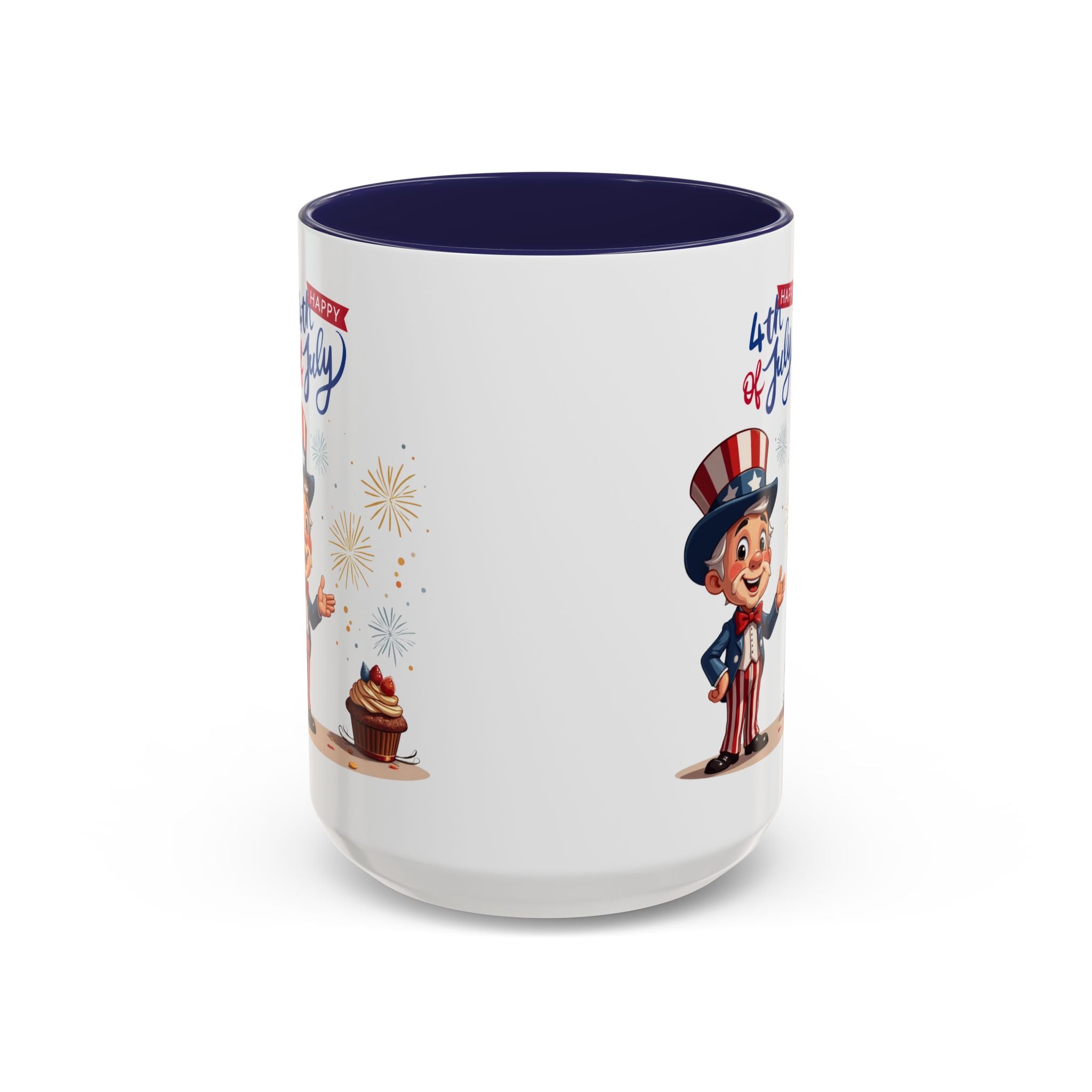 Uncle Sam Happy 4th of July Coffee Mug