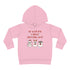 We Wish You A Merry Christmas Boo Toddler Pullover Fleece Hoodie
