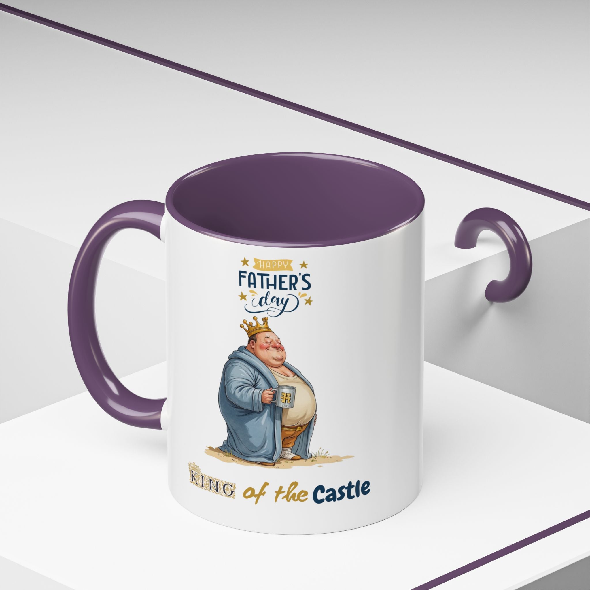 Father's Day King of the Castle Mug