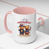Happy 4th of July Teddy Bear Couple Coffee Mug